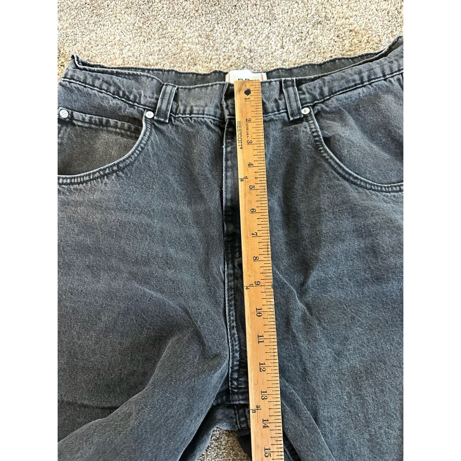 Bdg BDG Rih Mid-Rise Balloon Baggy Jeans Washed Black Size 31 Size 31" - 4 Thumbnail