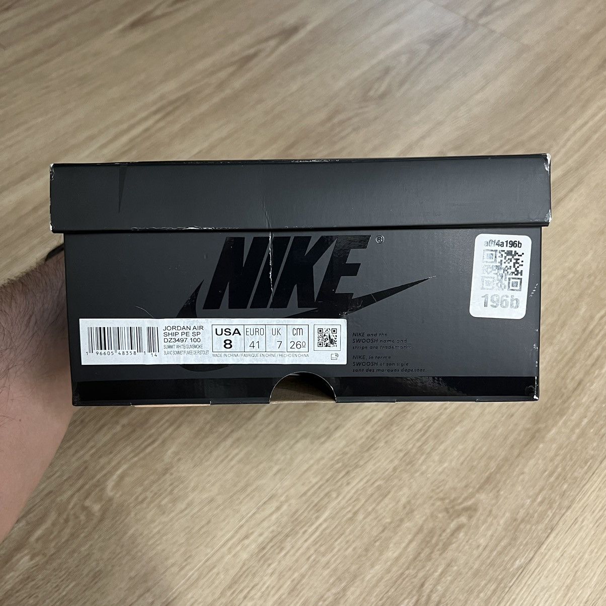 Jordan Brand × Nike Nike Jordan Air Ship Tech Grey Size US 8 / EU 41 - 11 Thumbnail