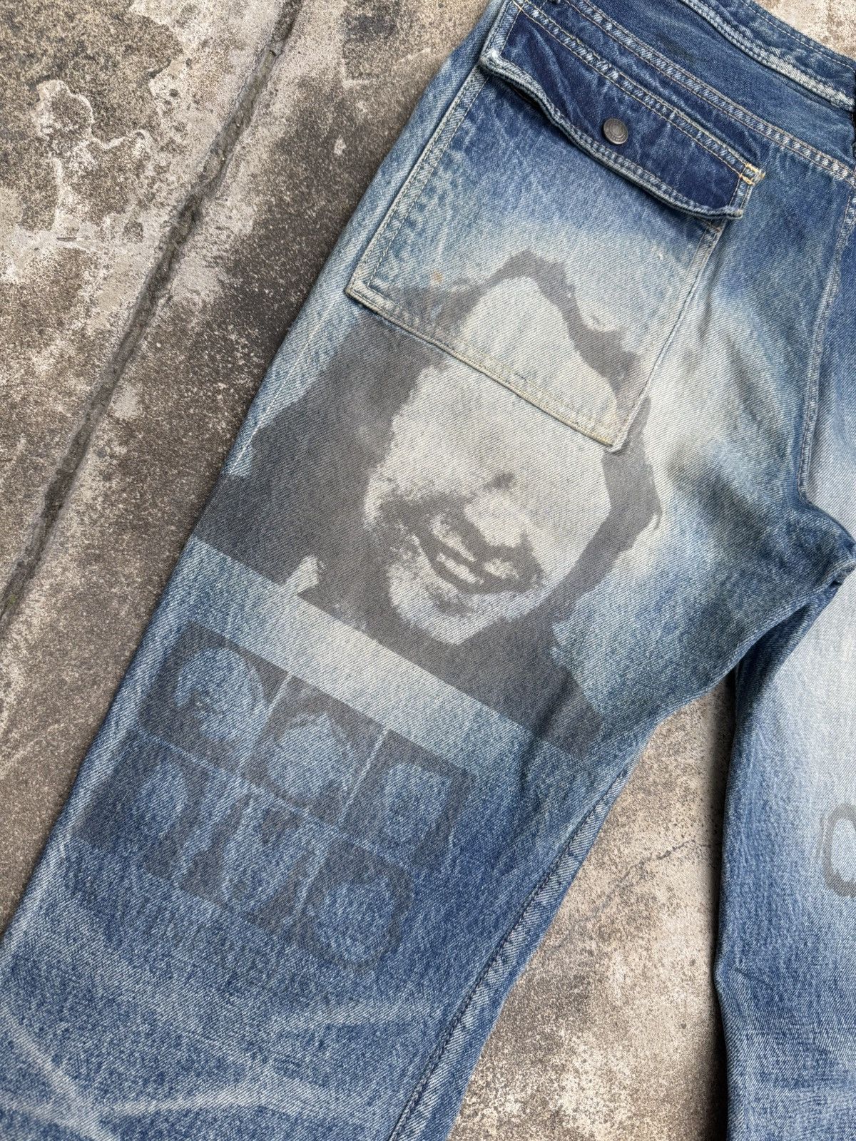 Undercover SS06 "T" Flared Chuuut! Denim Size US 32 / EU 48 - 5 Thumbnail