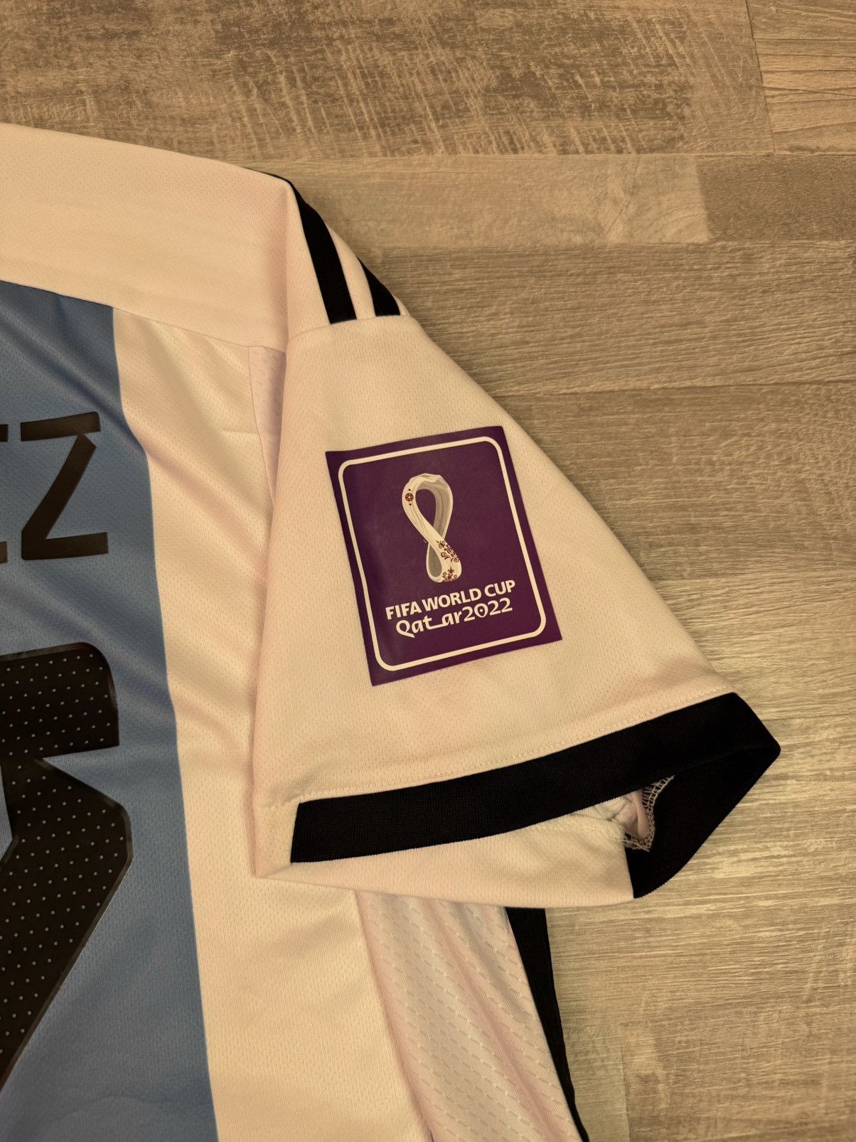 Adidas Argentina Home World Cup 2022 - LAUTARO MARTINEZ #22 Size US XXL / EU 58 / 5 - 10 Thumbnail