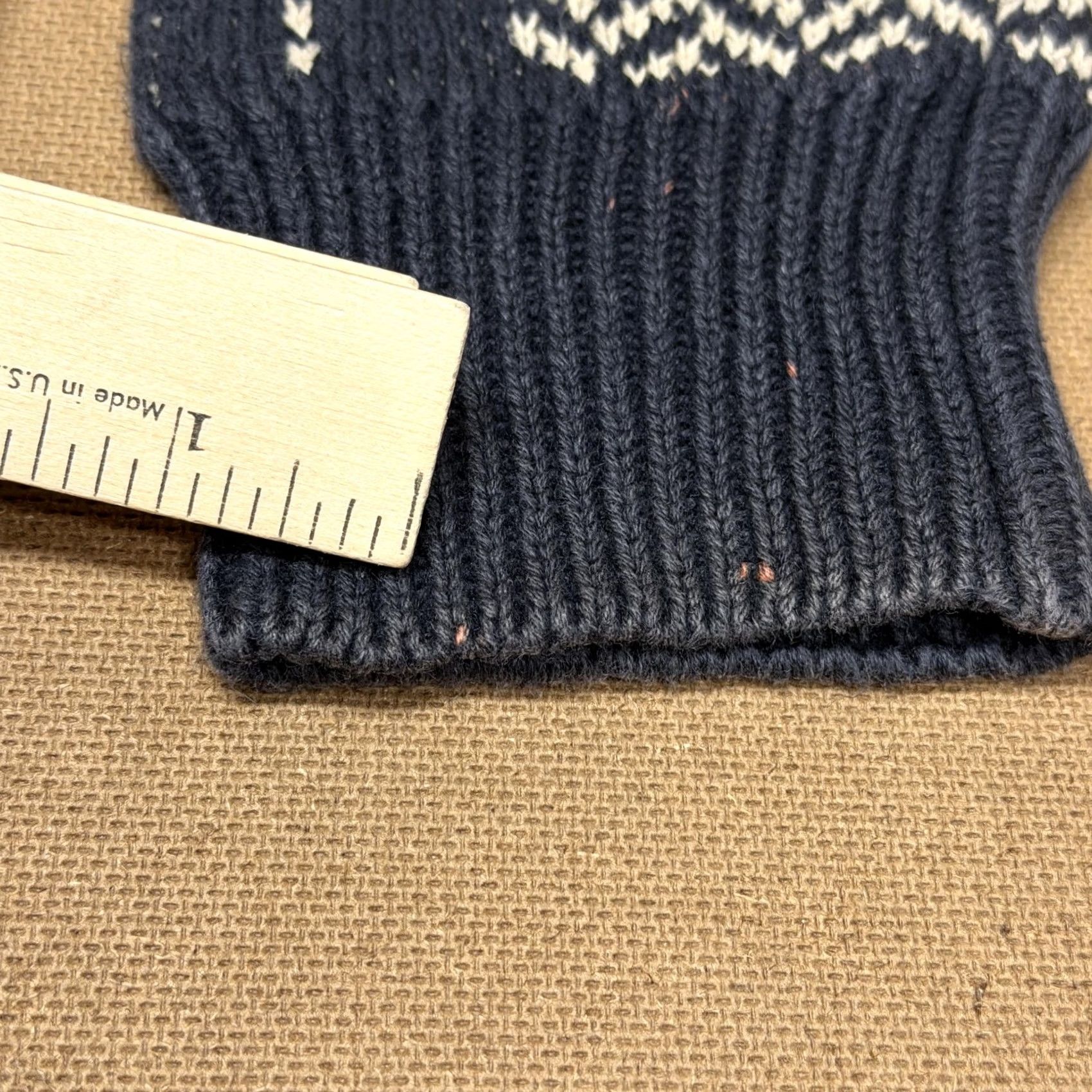 Vintage VINTAGE County Seat Sweater Mens XL Blue Herringbone Crewneck Hemp Pullover 90s Size US XL / EU 56 / 4 - 5 Thumbnail