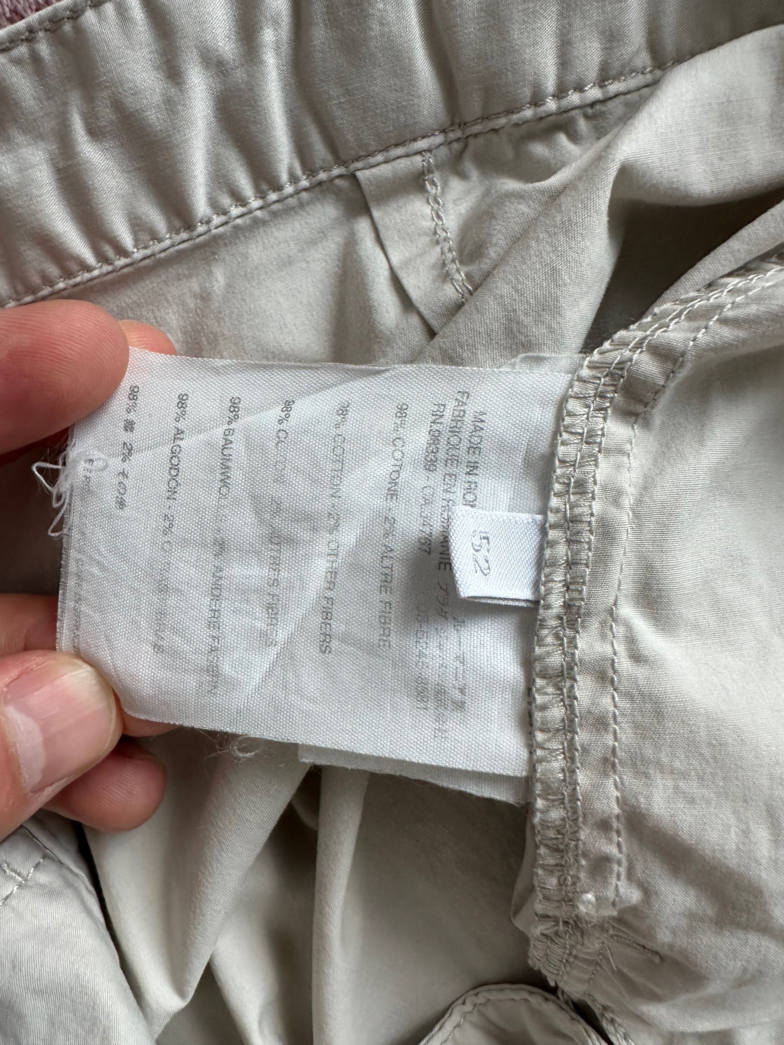 Prada Prada cream trousers pants distressed Size US 34 / EU 50 - 10 Thumbnail