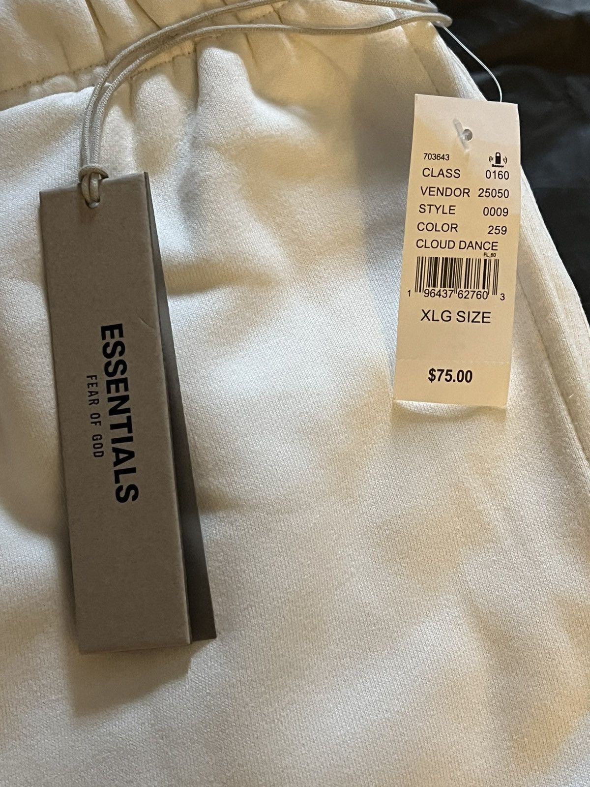 Fear of God Fear of God Essentisls Shorts Cloud Dance Shorts Size US 36 / EU 52 - 2 Thumbnail