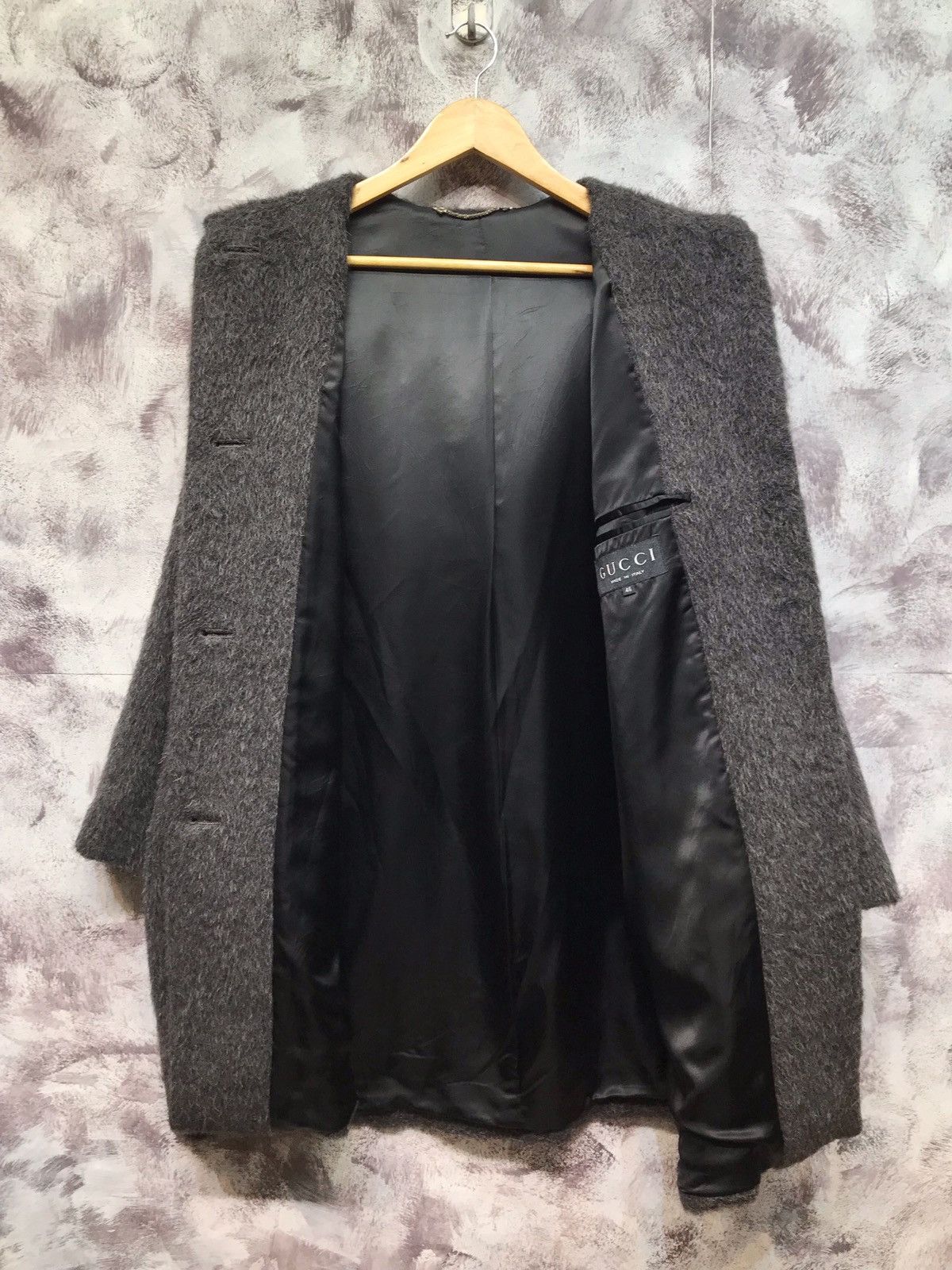 Gucci Vintage 90s gucci bamboo button lining fur jacket Size XL / US 12-14 / IT 48-50 - 6 Thumbnail