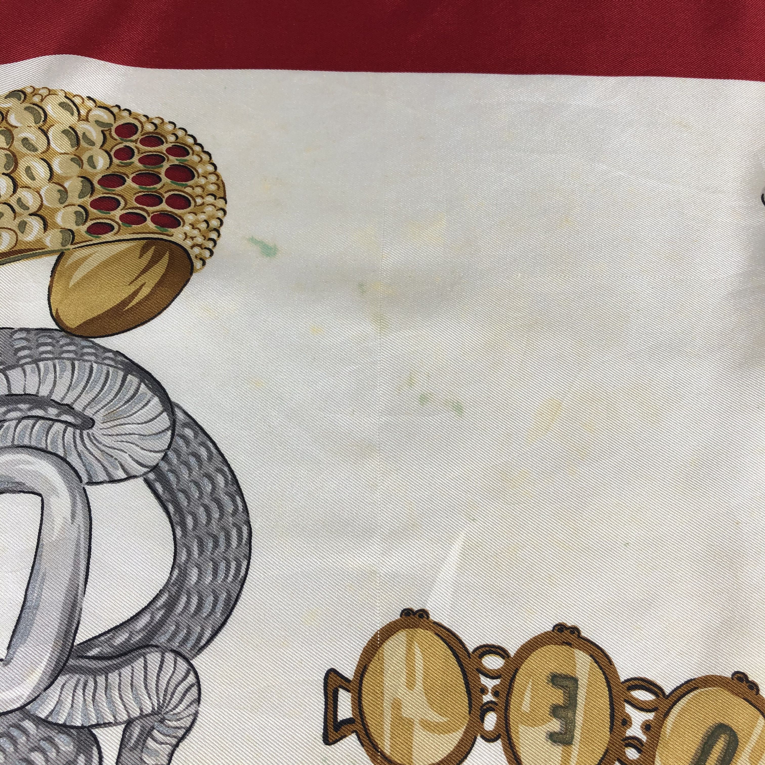 Vintage Vintage Moschino Silk Scarf Size ONE SIZE - 13 Thumbnail