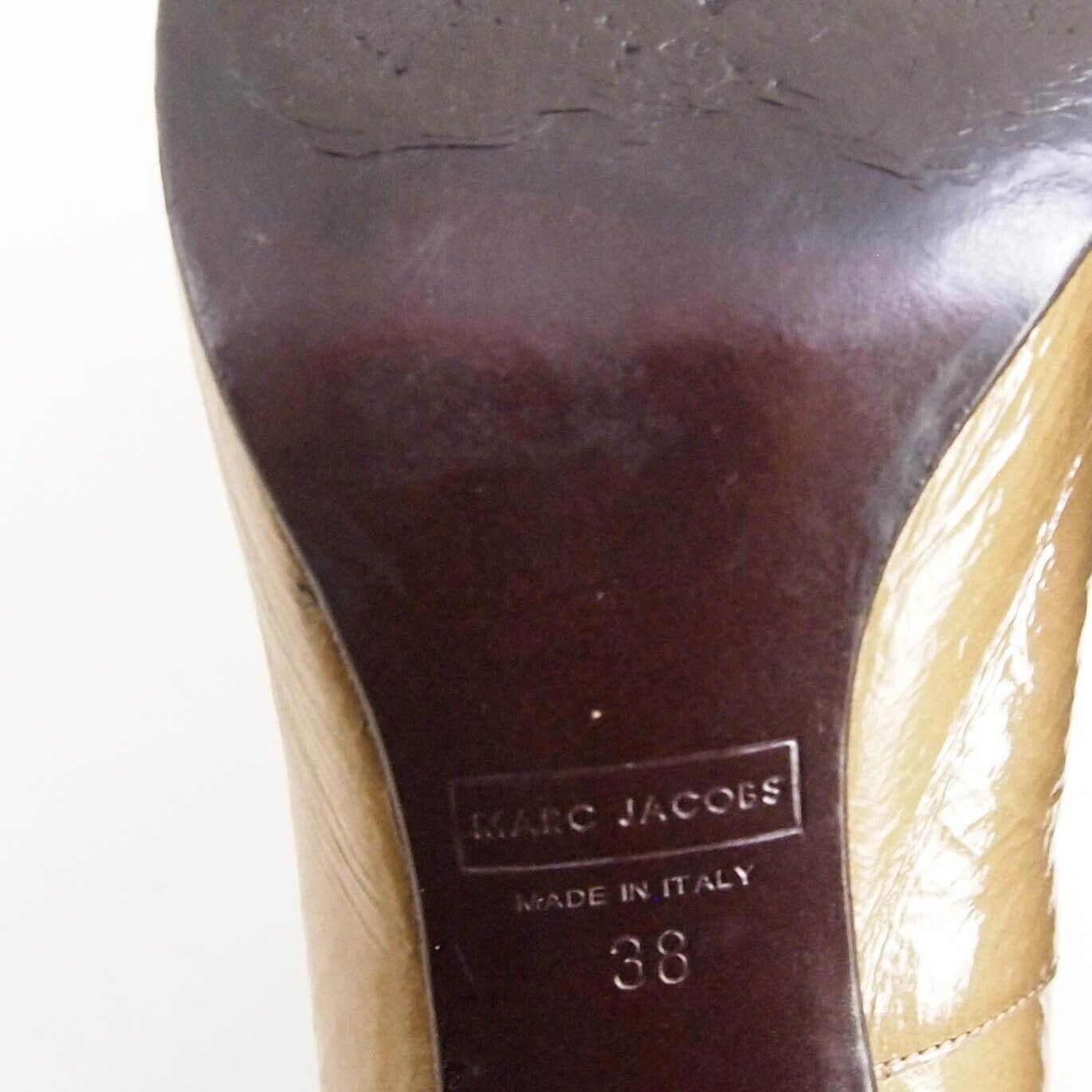 Marc Jacobs Marc Jacobs Heels Brown Burgundy Pat Leather US 8 EU 38 Size US 8 / IT 38 - 8 Thumbnail