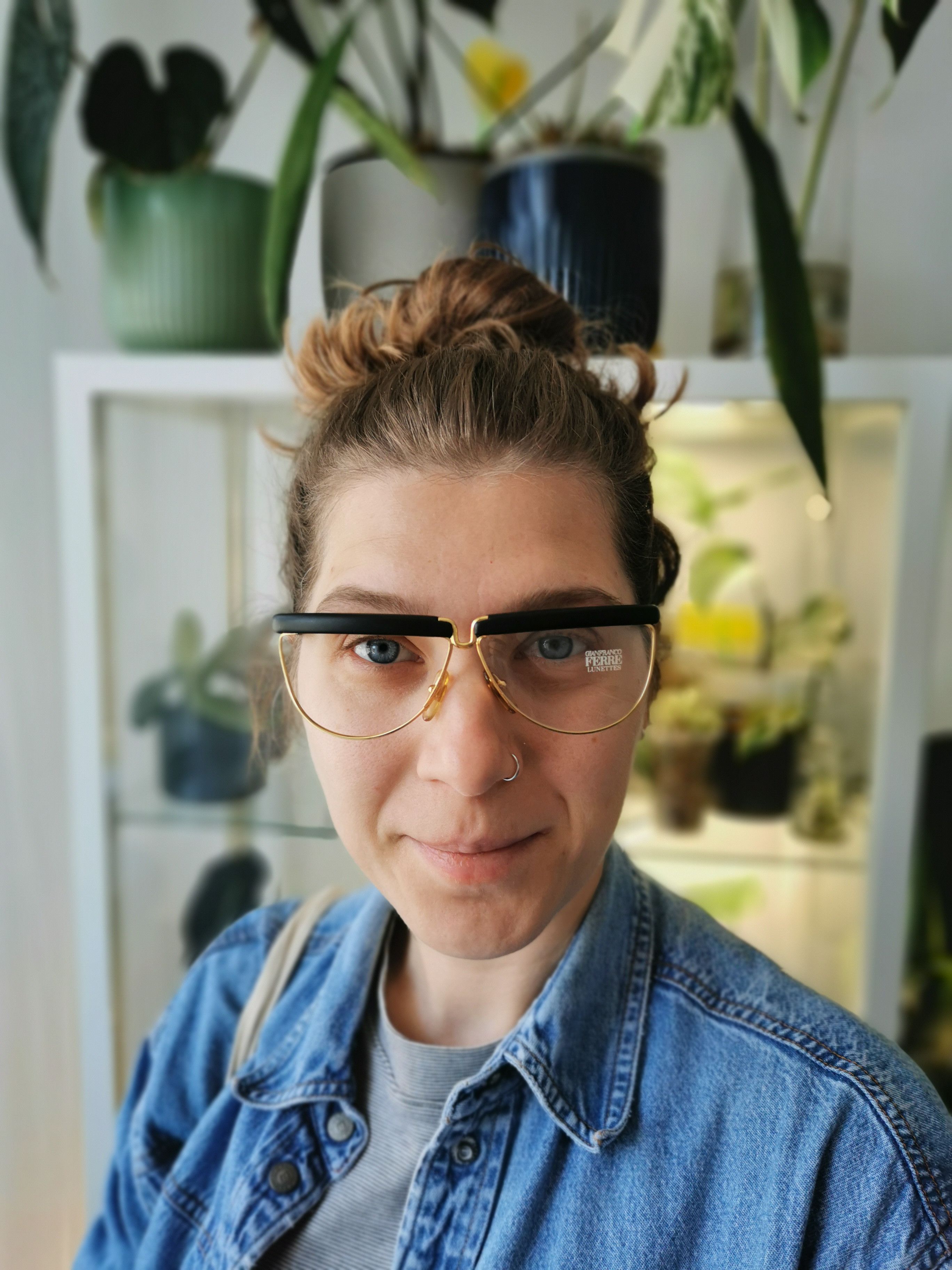 Gianfranco Ferre NOS 90s vintage GF Gianfranco Ferre glasses optical frame OG Size ONE SIZE - 9 Thumbnail