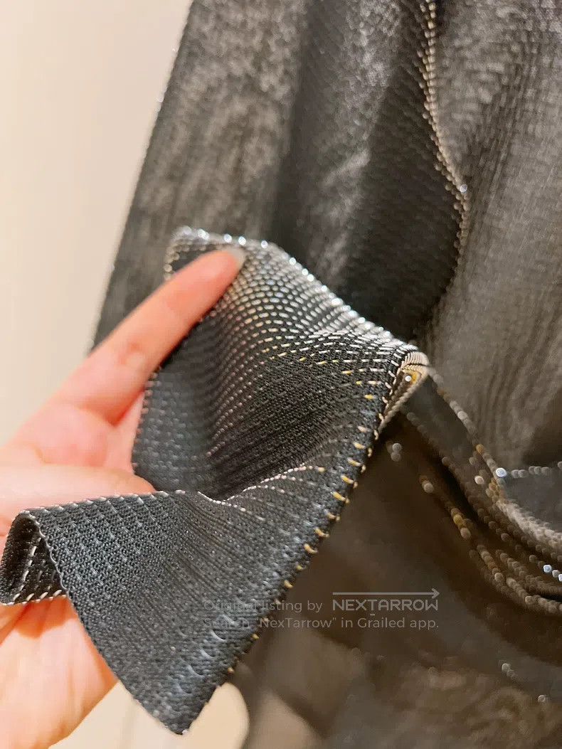 Chanel Chanel Black and silver illusion needle long sleeves Size XS / US 0-2 / IT 36-38 - 5 Thumbnail