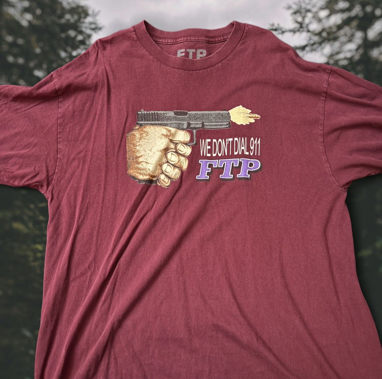 Fuck The Population FTP we don’t dial 911 tee Size US XL / EU 56 / 4 - 1 Thumbnail
