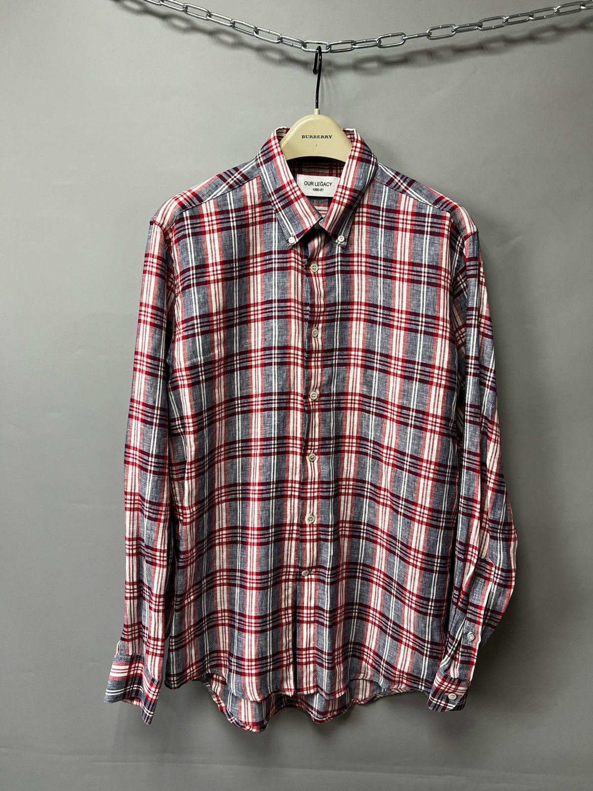 Our Legacy Our Legacy Linen Button-Up Shirt Size L Size US L / EU 52-54 / 3 - 1 Thumbnail
