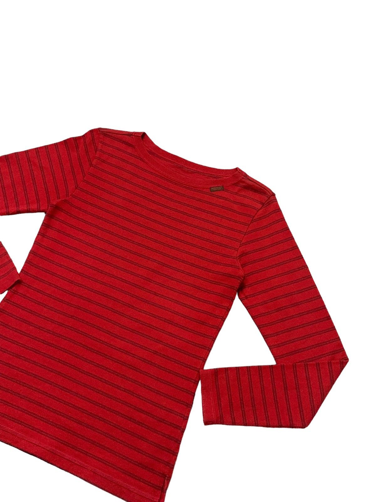 Issey Miyake × Mademoiselle Non Non × Ne-Net Mademoiselle Non Non Issey Miyake Stripe Long Sleeve Size L / US 10 / IT 46 - 3 Thumbnail