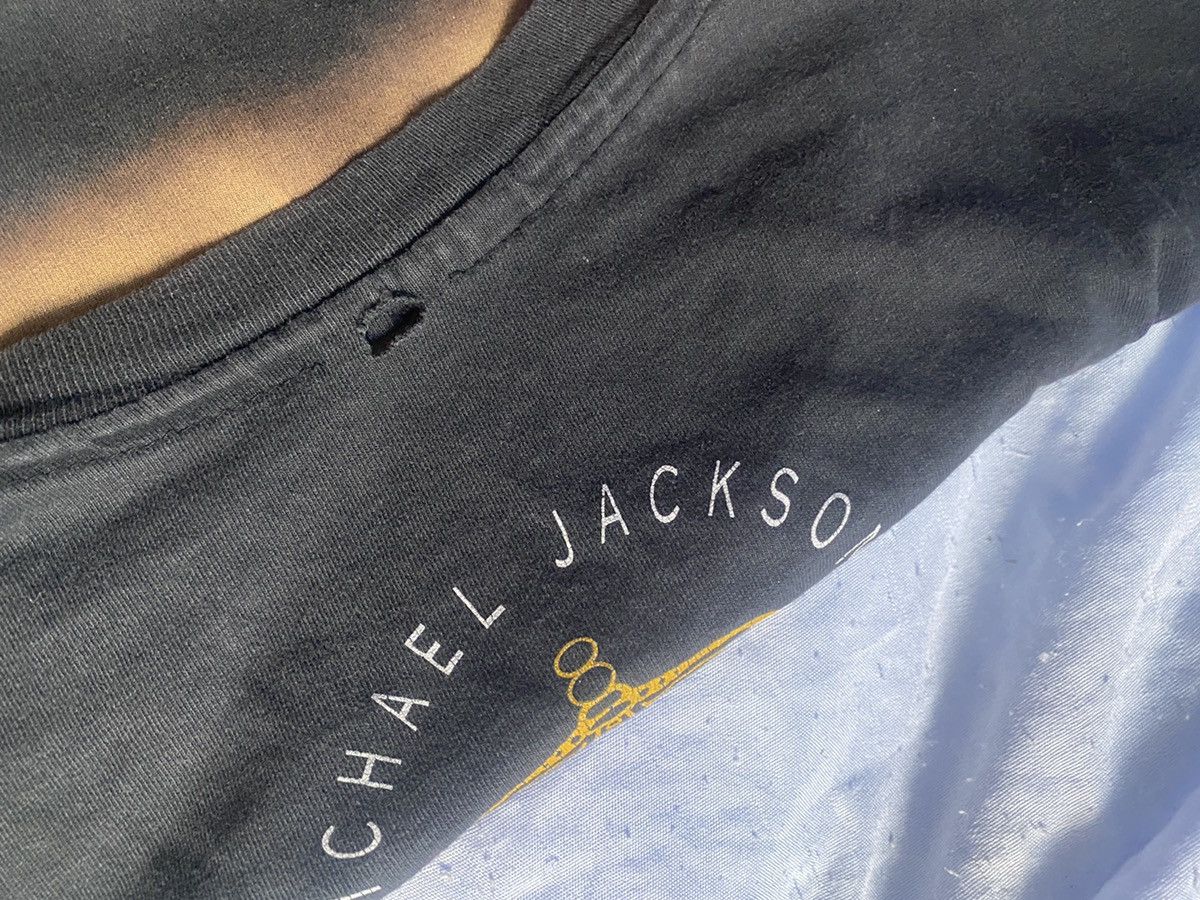 Michael Jackson Micheal Jackson rare dangerous king of pop eyes tee 90s Size US L / EU 52-54 / 3 - 13 Thumbnail