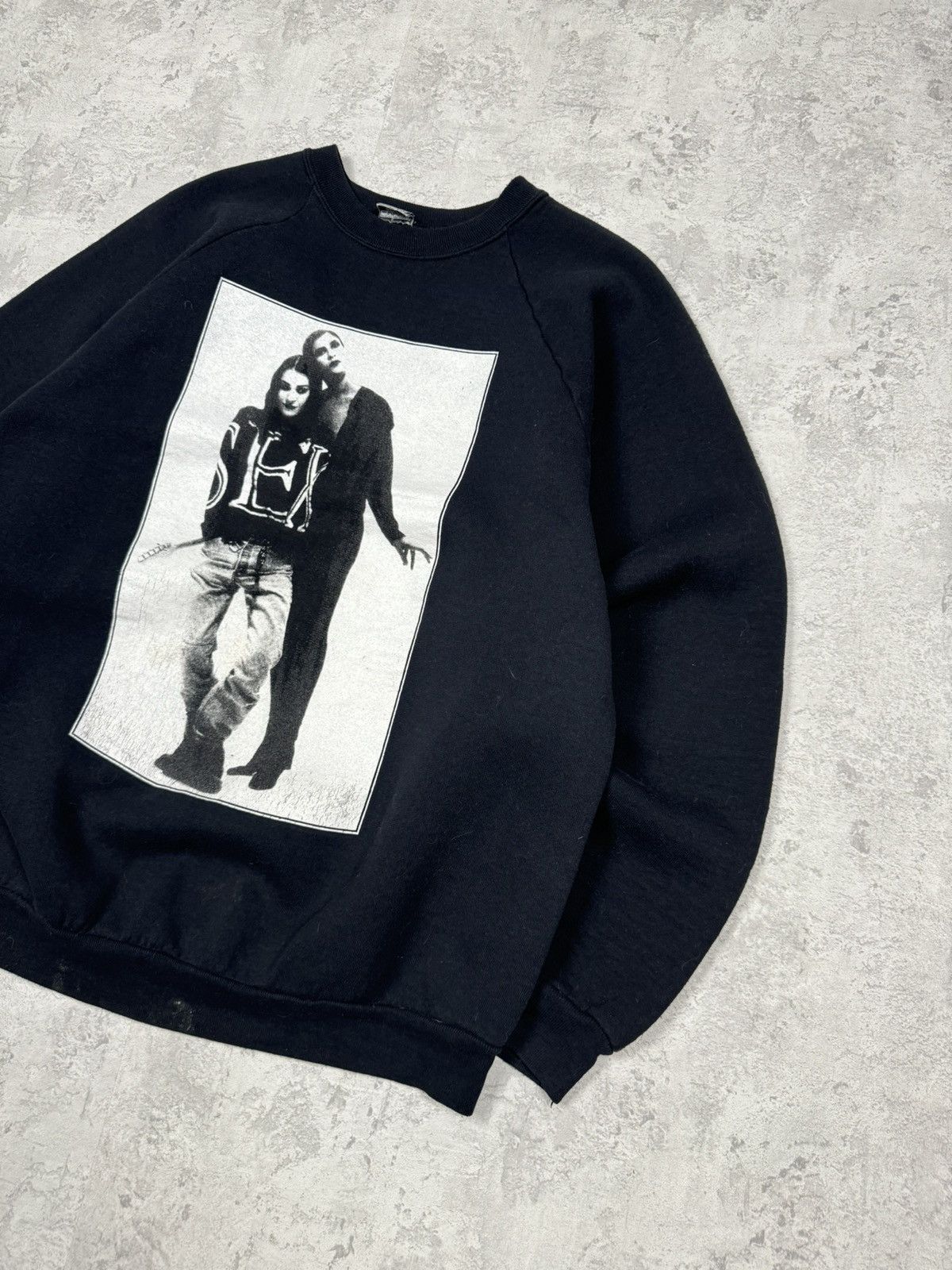 Band Tees Vintage 92’ Shakespears Sister Hormonally Yours Sweatshirt Size US XL / EU 56 / 4 - 3 Thumbnail