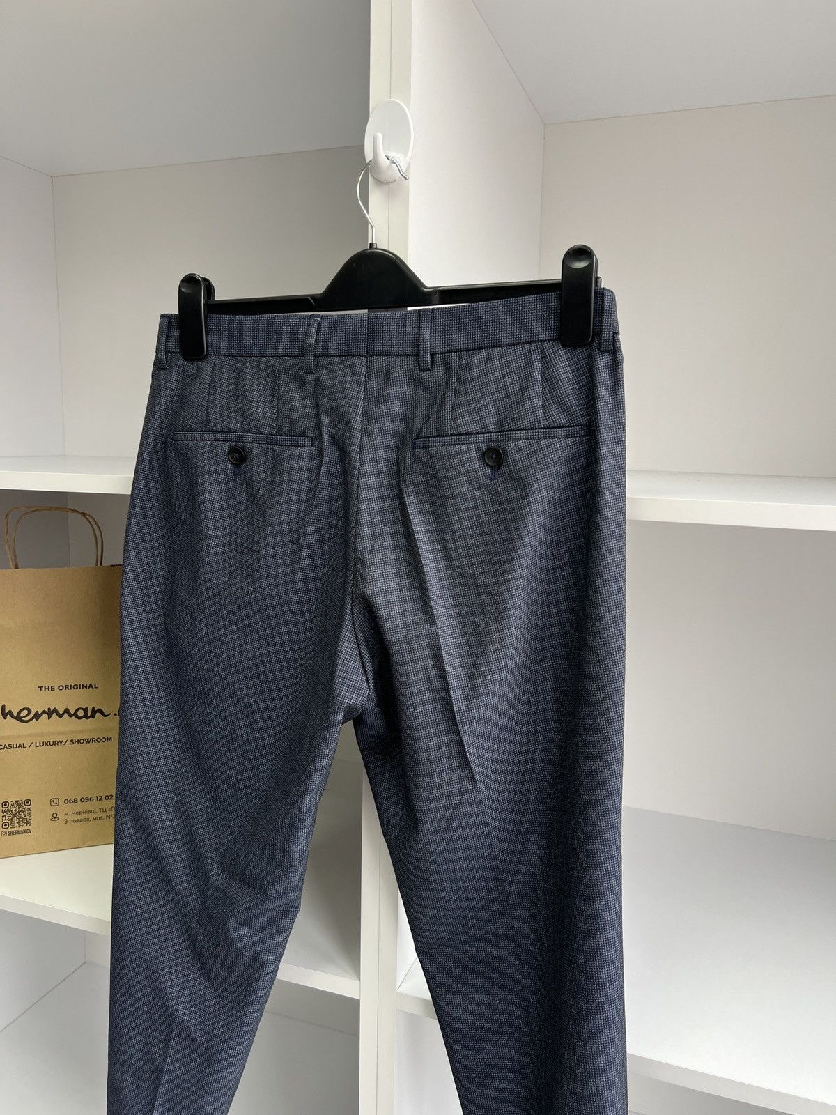 Designer × Hugo Boss × Vintage Vintage Hugo Boss Luxury Old Money Style Suit Size 48S - 21 Thumbnail