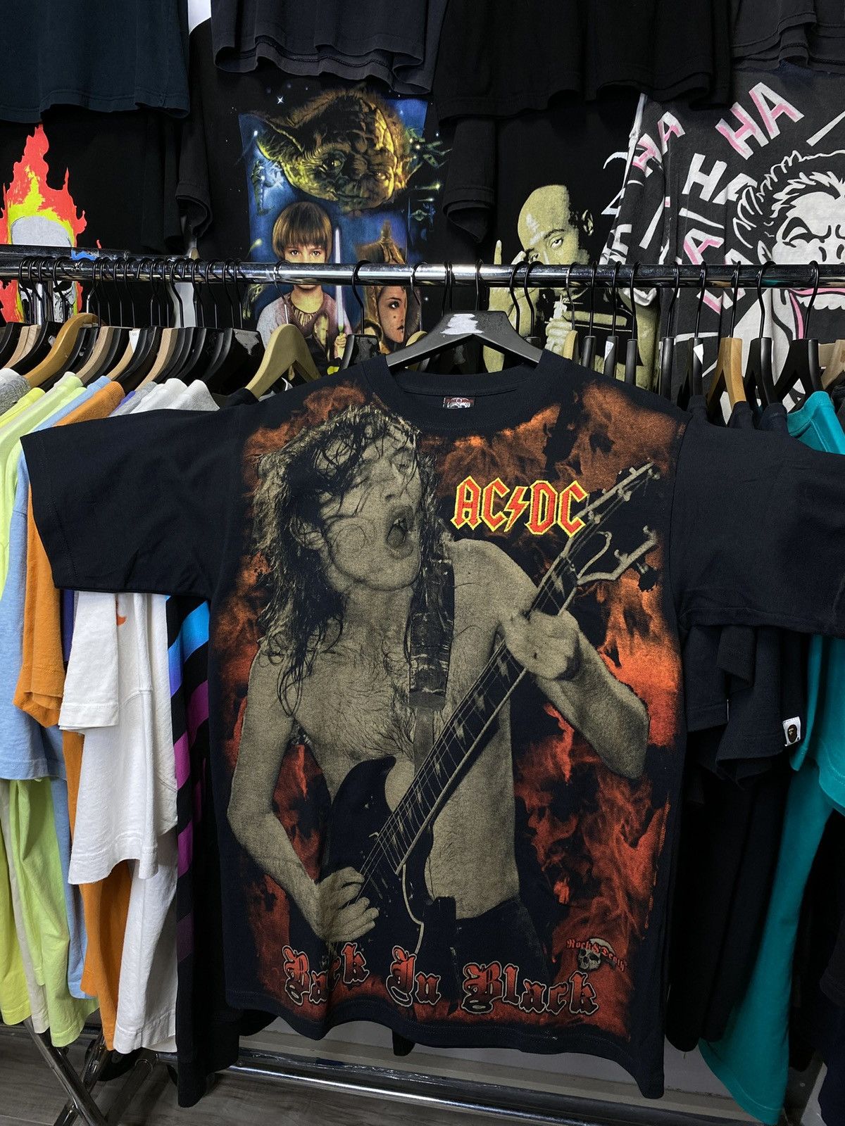 Vintage Vintage 00’ ACDC Band T-Shirt Vtg Mexico Tour Tee Medium Size US M / EU 48-50 / 2 - 1 Thumbnail