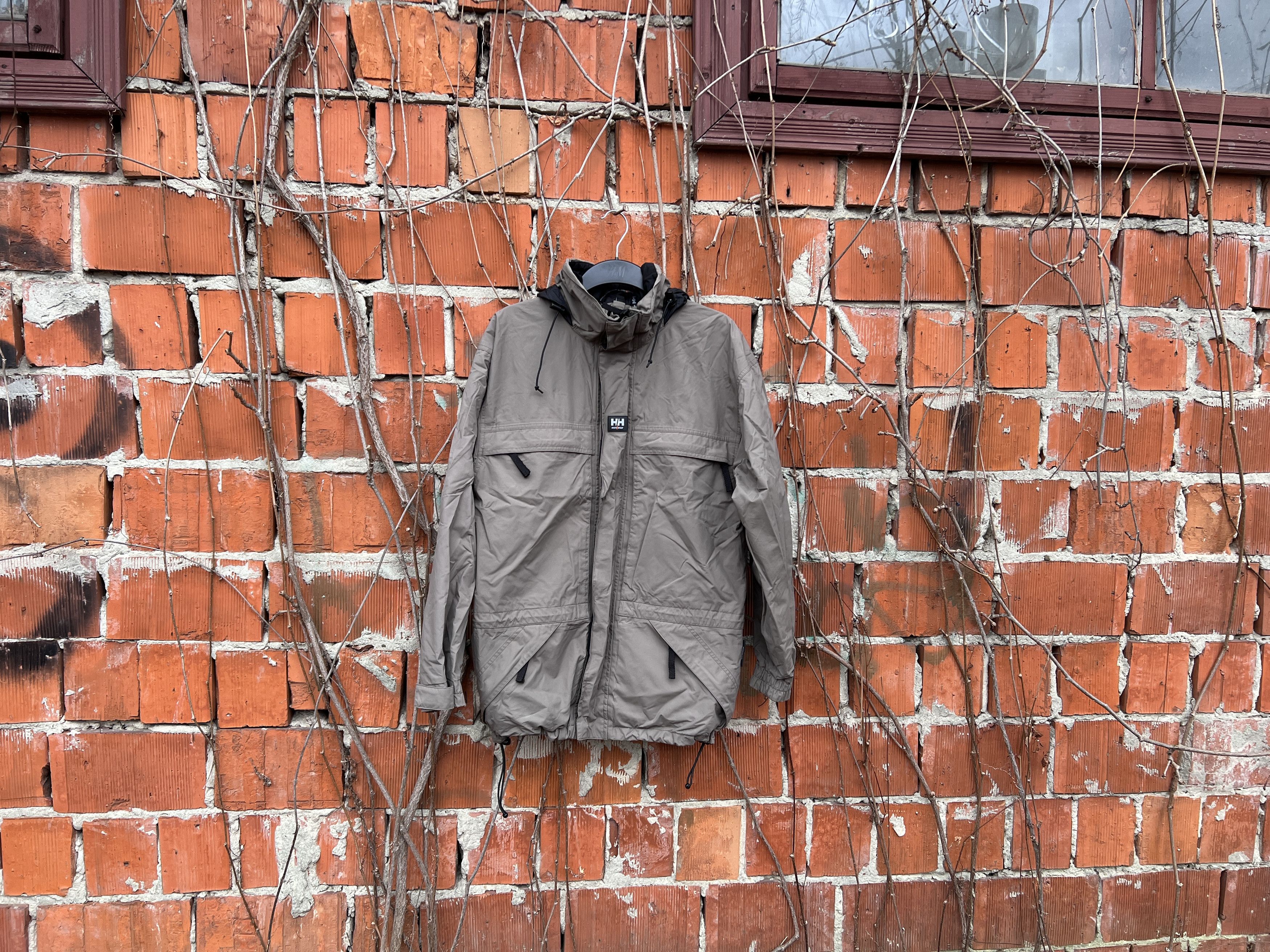 Helly Hansen × Vintage 💲RARE💲 Helly Hansen Vintage Work Wear Parka Jacket Small Size US S / EU 44-46 / 1 - 1 Thumbnail
