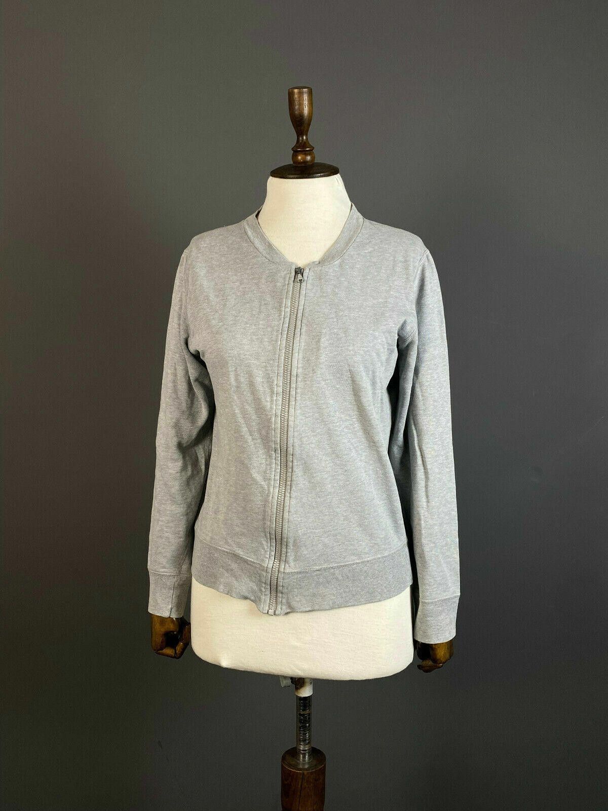 A.P.C. Vintage APC Paris Grey Zip Up Cotton Bomber Jacket Size L Size L / US 10 / IT 46 - 1 Thumbnail