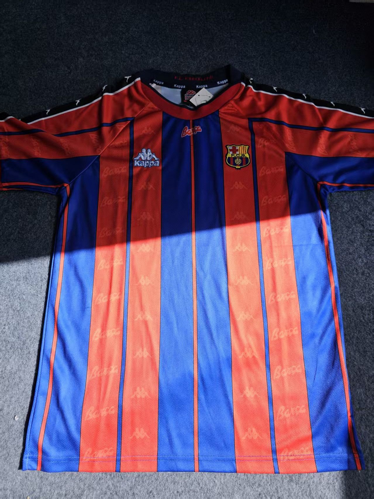 1997 98 Barcelona Jersey Home