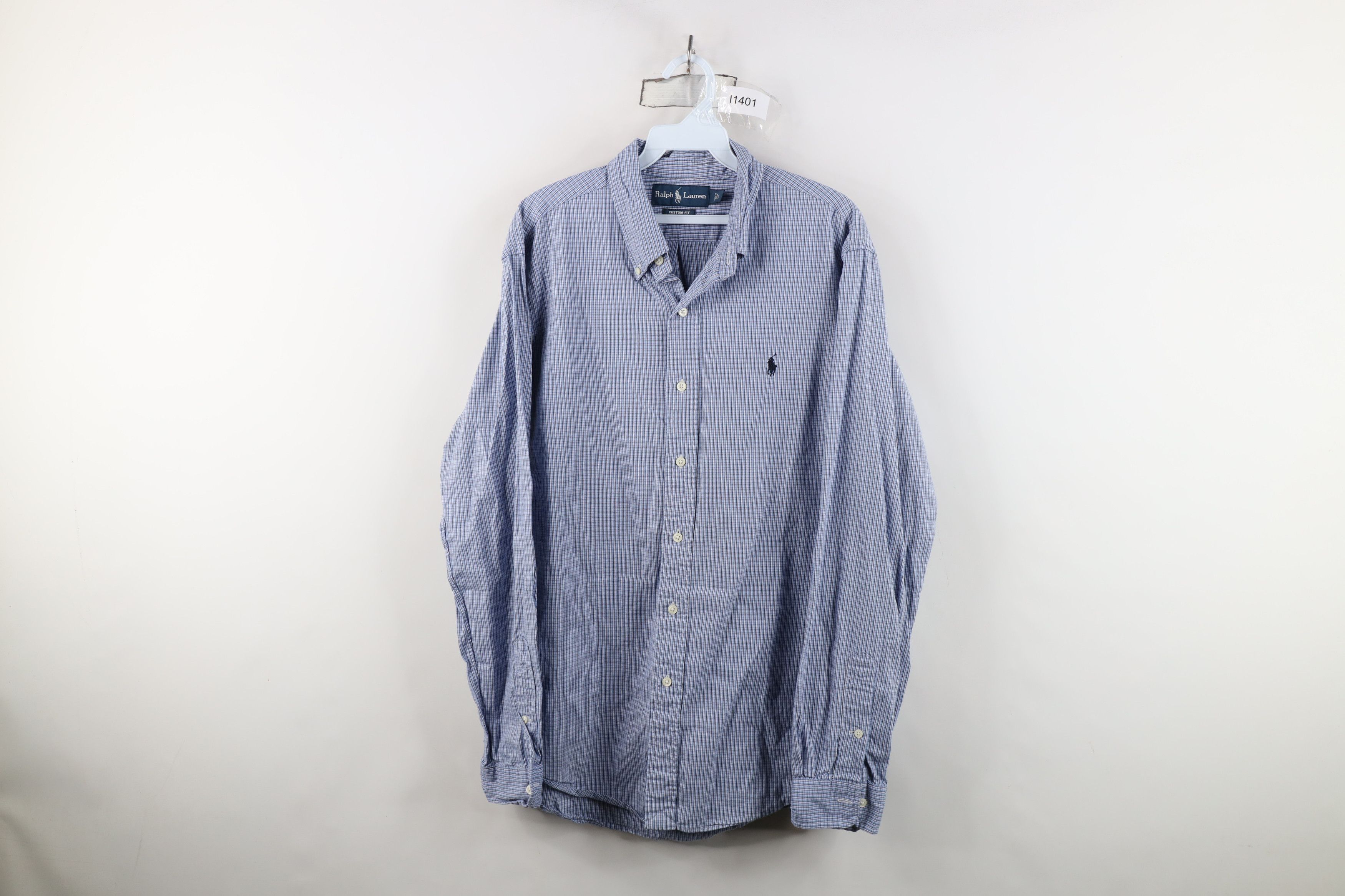 Ralph Lauren Vintage 90s Ralph Lauren Collared Button Down Shirt Plaid Size US L / EU 52-54 / 3 - 1 Thumbnail