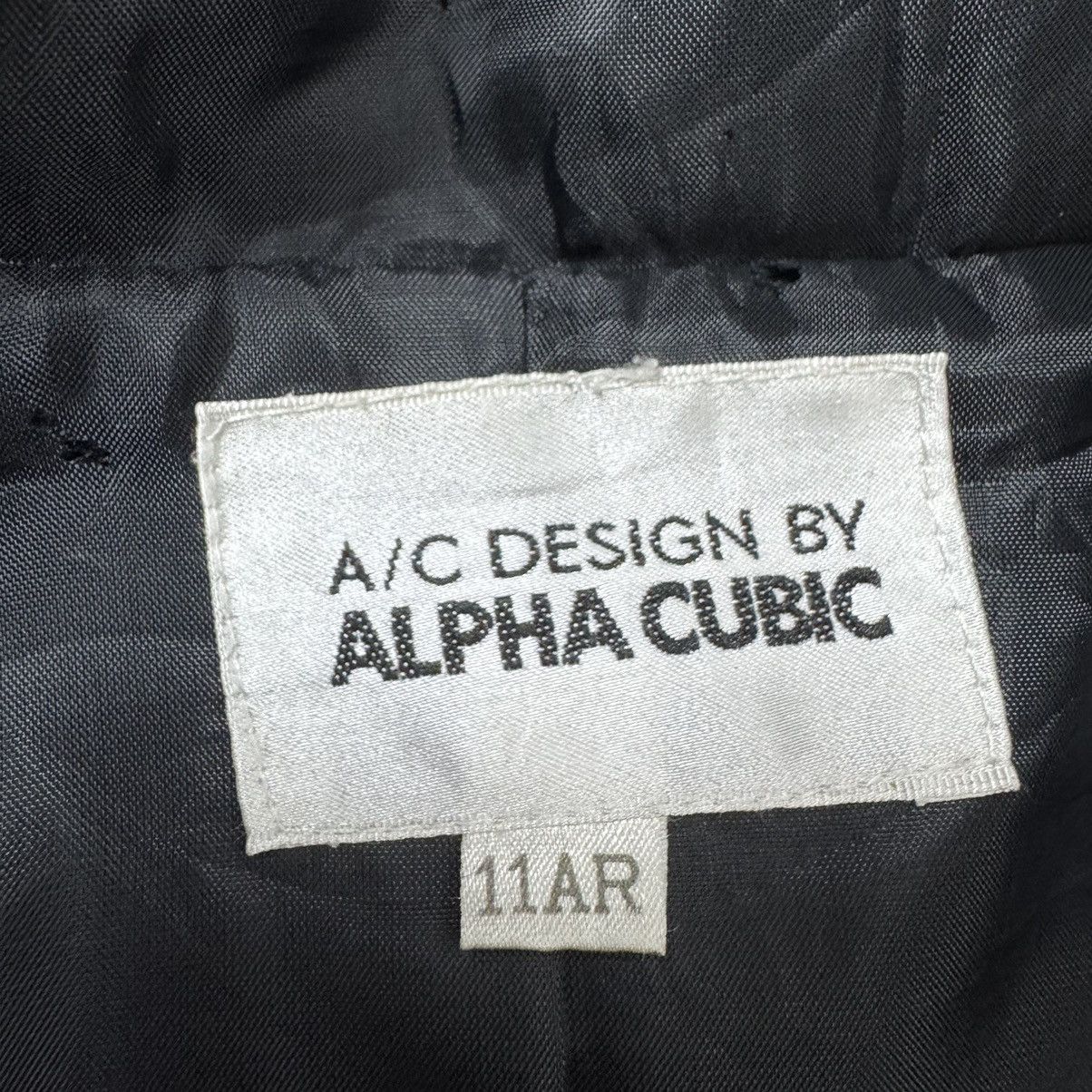 Japanese Brand A/C Design By Alpha Cubic Fux Fur Jacket Size M / US 6-8 / IT 42-44 - 14 Thumbnail