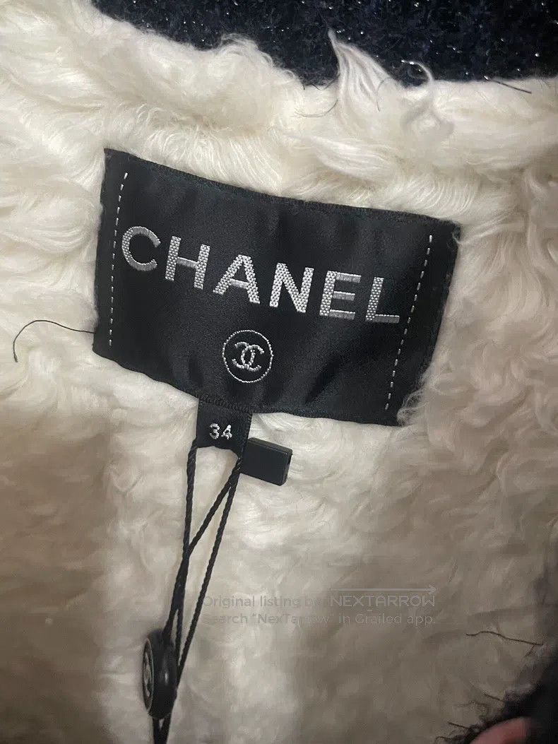 Chanel Chanel 15-year-old chair details black and white glitter p Size XXS / US 00 / IT 34 - 4 Thumbnail