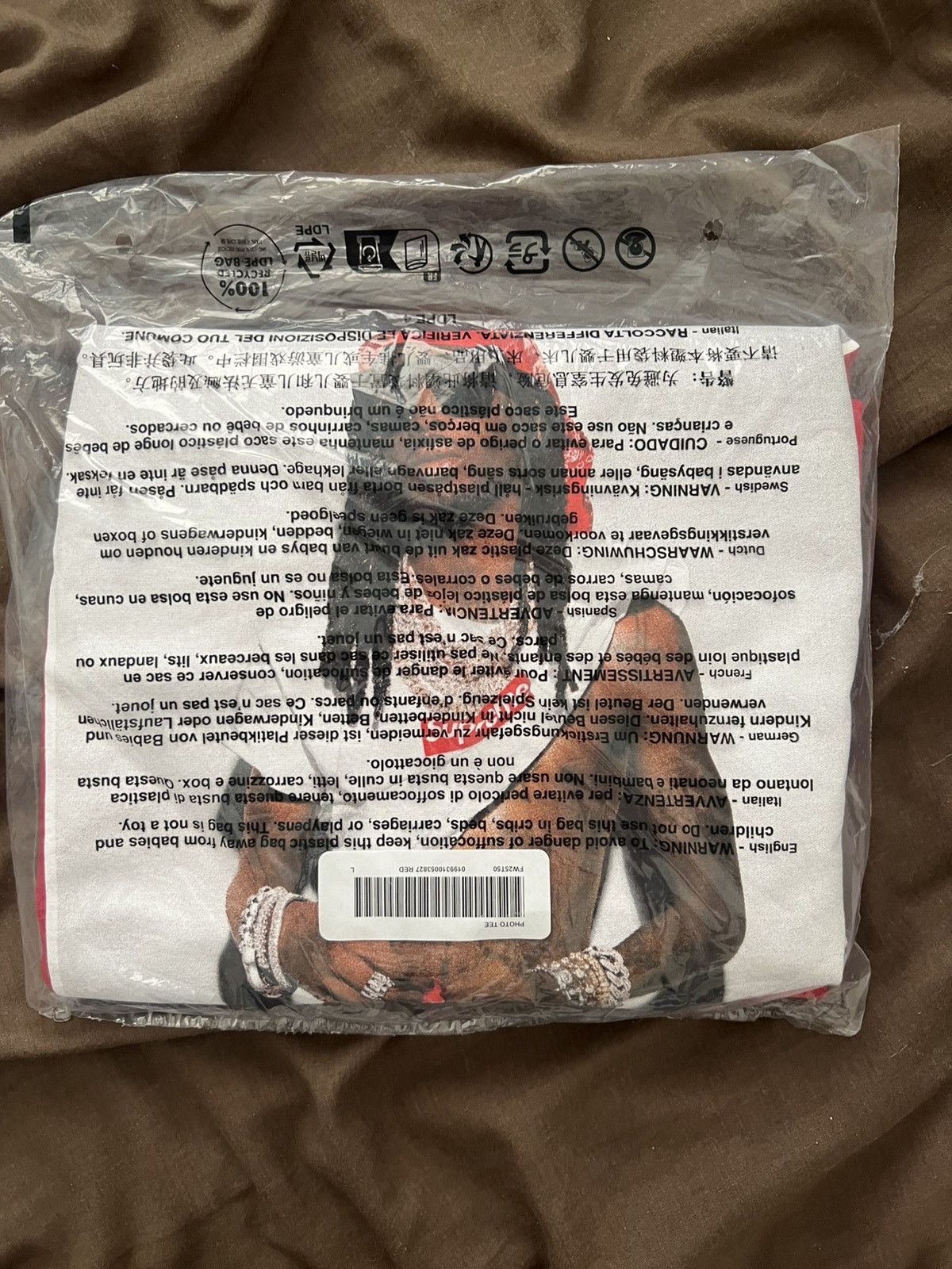 Supreme Supreme Playboi Carti Tee Red Size US L / EU 52-54 / 3 - 1 Thumbnail
