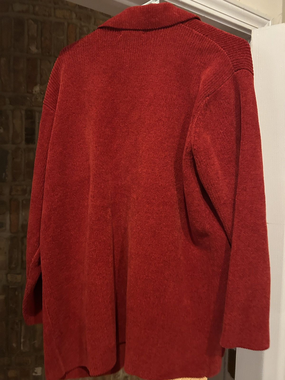 Ralph Lauren Vintage Lauren Ralph Lauren Red Cardigan Size L / US 10 / IT 46 - 5 Thumbnail
