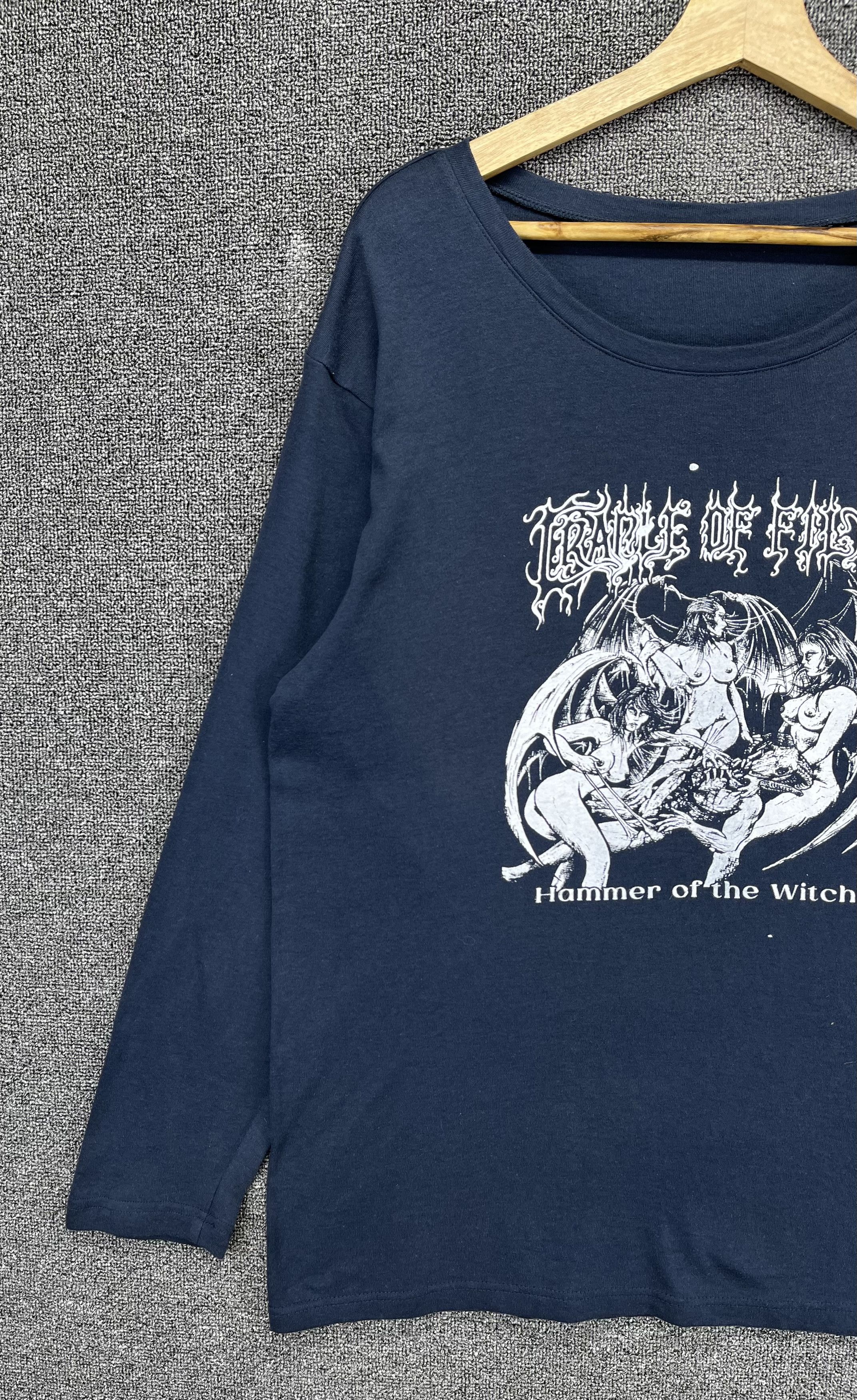Band Tees Vintage Cradle of Filth Punk Rock Band Tees T Shirts Size US S / EU 44-46 / 1 - 3 Thumbnail