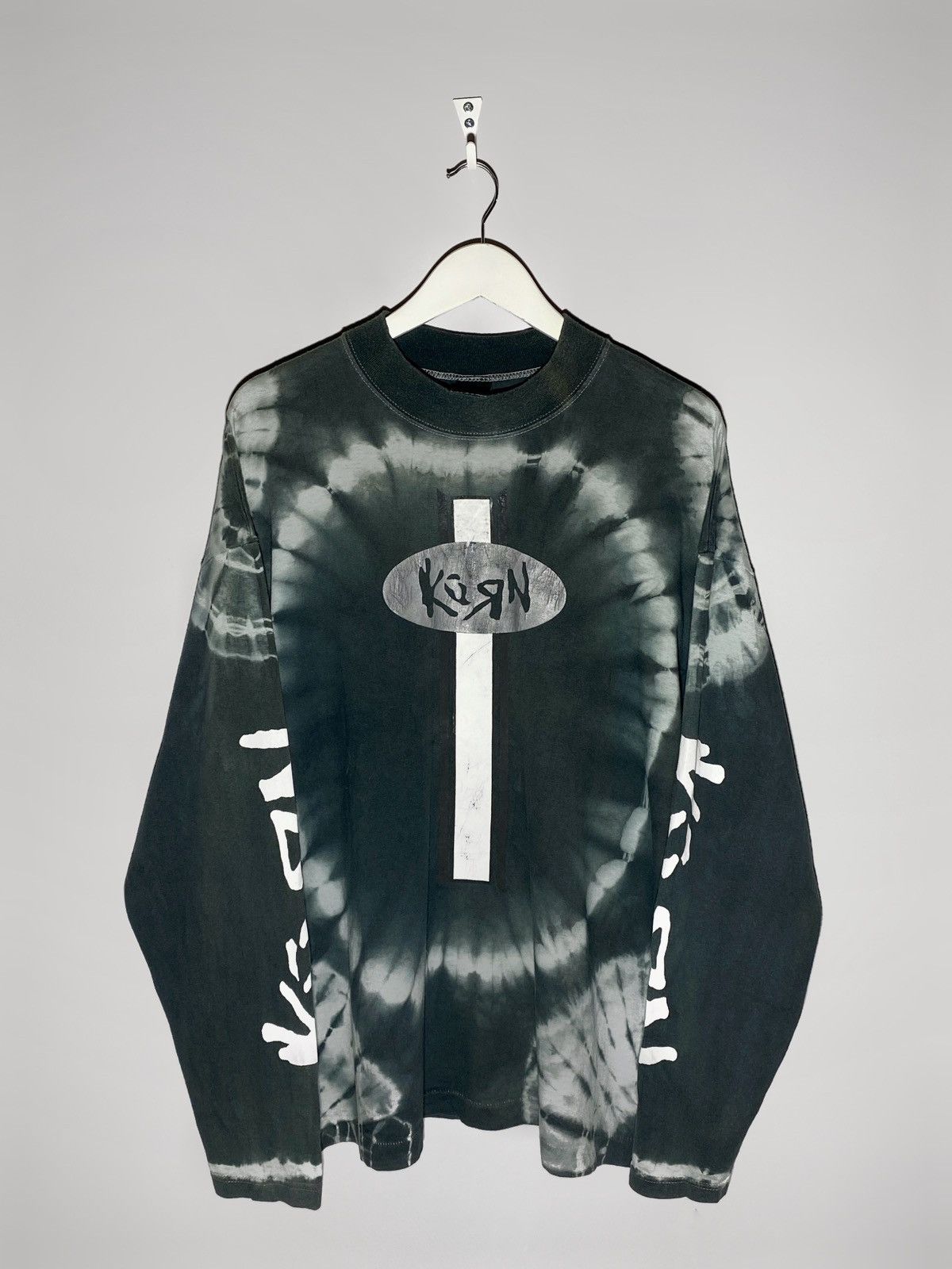 Band Tees Vintage 90s Korn “Life Is Peachy” Single Stitch Longsleeve Size US XL / EU 56 / 4 - 3 Thumbnail