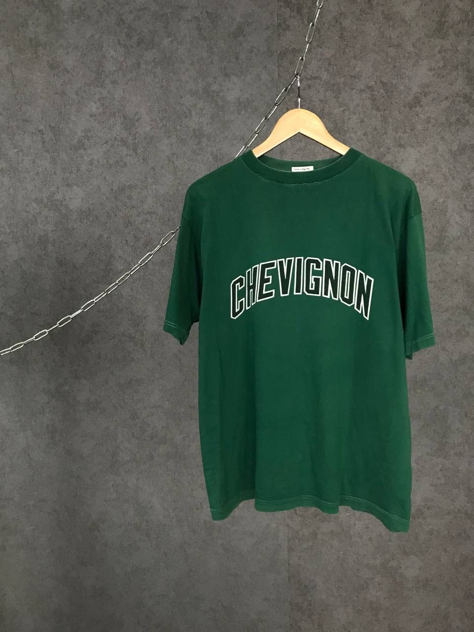 Vintage Chevignon vintage designer big center logo tee Grailed