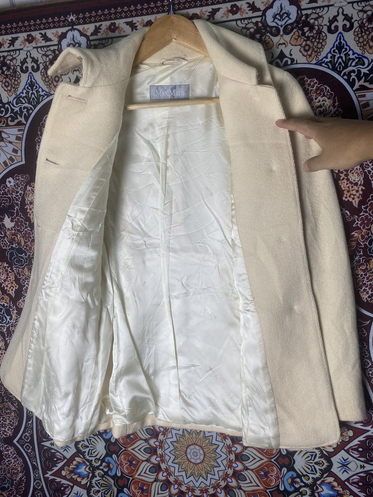 Max Mara Vintage Max Mara Wool Jacket Size M / US 6-8 / IT 42-44 - 4 Thumbnail