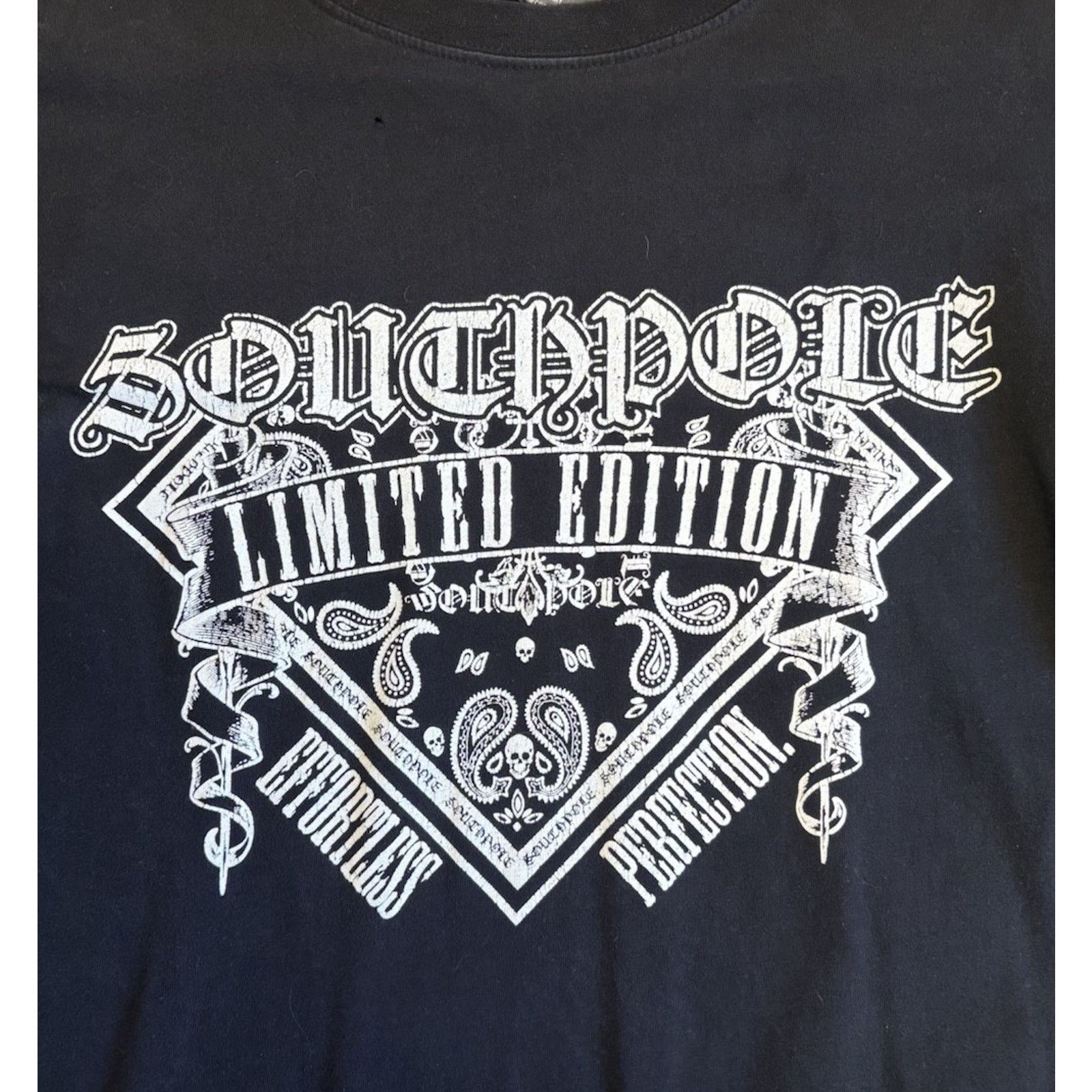 Southpole Vintage South Pole Long Sleeve Thermal Twofer Shirt Black XL Size US XL / EU 56 / 4 - 3 Thumbnail