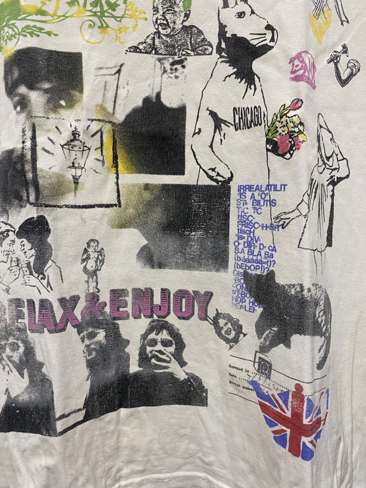 Japanese Brand Japanesebrand Pop Art UK Flag Tees AA0085 Size US S / EU 44-46 / 1 - 4 Thumbnail