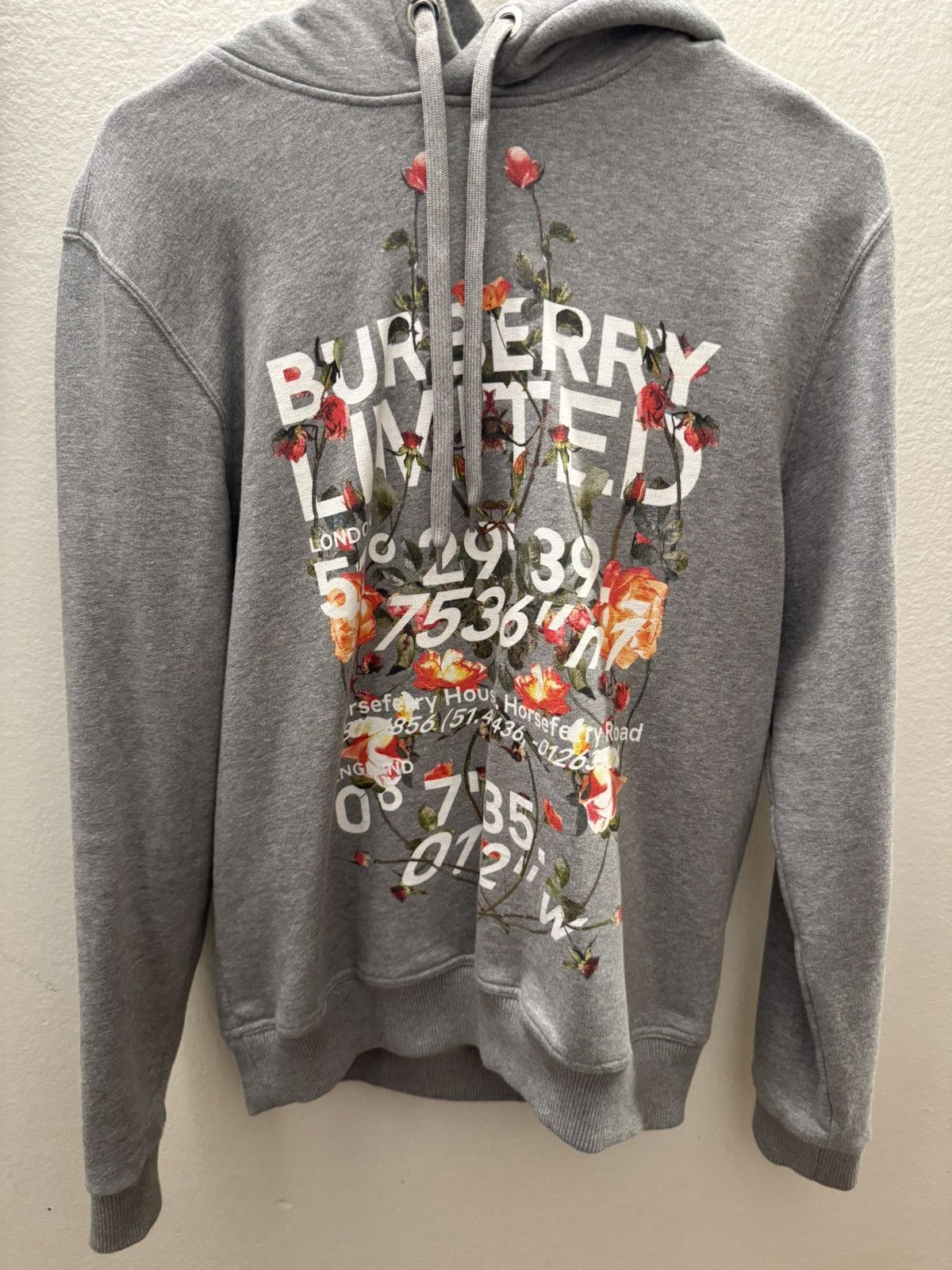 Burberry Floral Hoodie