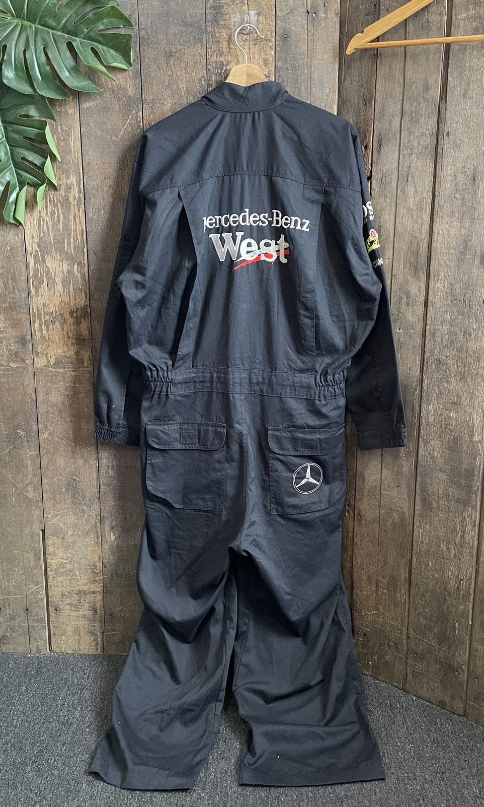 Vintage Vintage Mercedez Benz Coverall Jacket Size US 38 / EU 54 - 1 Thumbnail