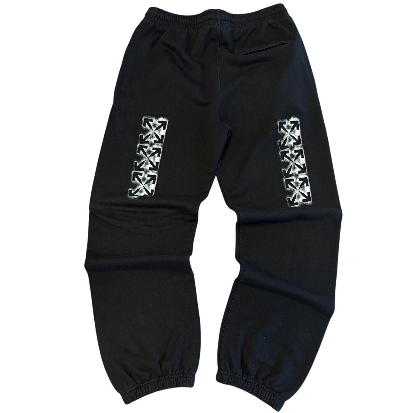Off-White Off White Black Stencil Joggers XL Size US 38 / EU 54 - 2 Thumbnail