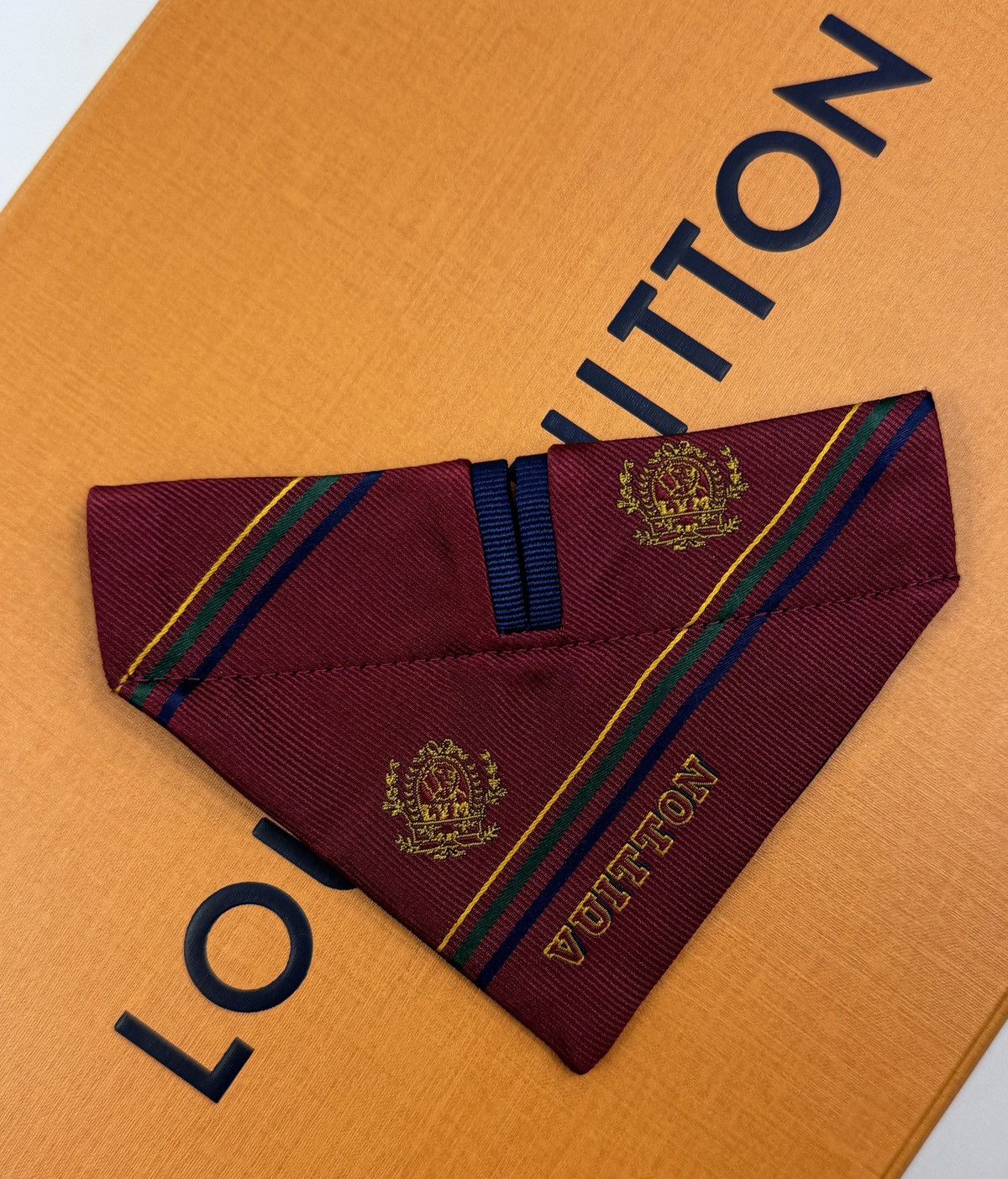 Louis Vuitton SILK DOG BANDANA GI1254 Size ONE SIZE - 2 Thumbnail