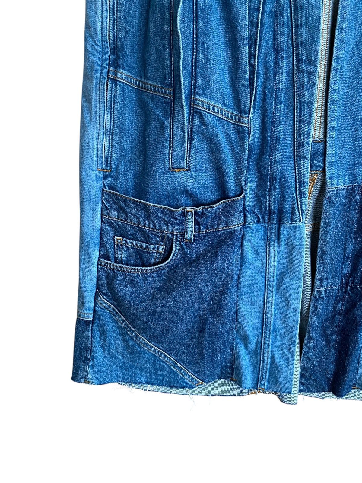 Desigual Vintage Brand Desingual Denim Poncho 2000s Size US XL / EU 56 / 4 - 4 Thumbnail