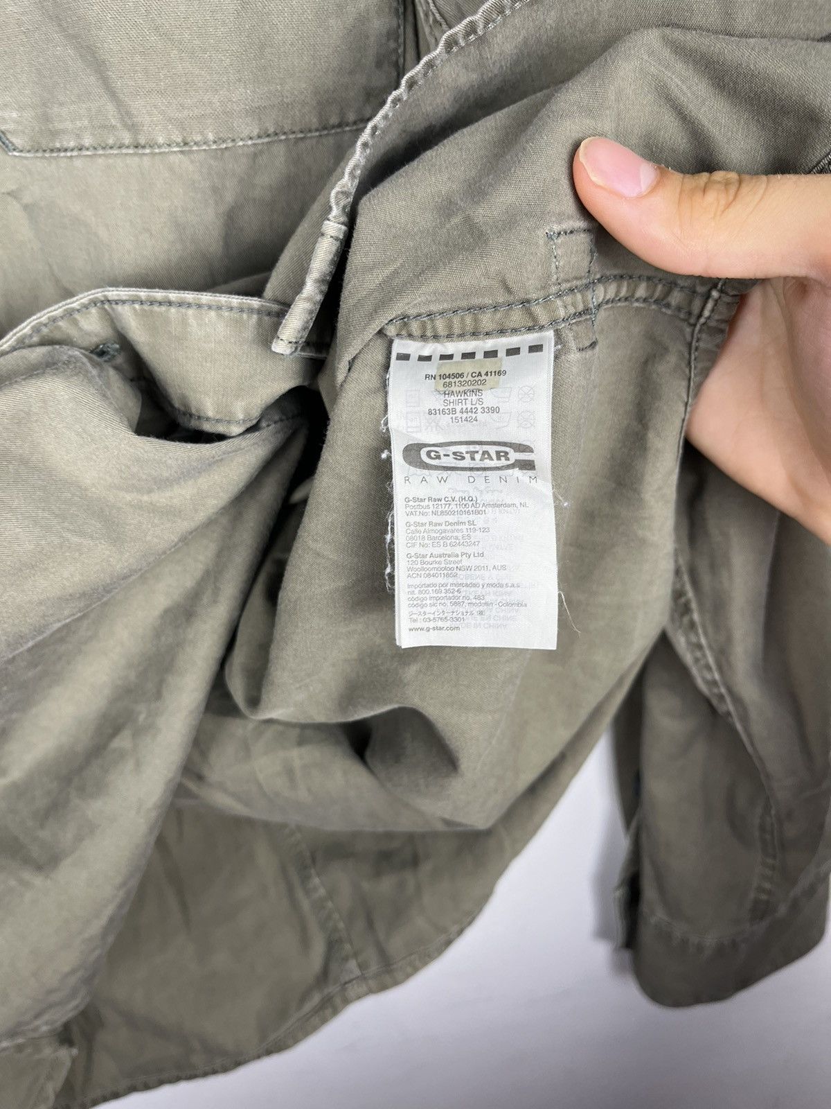 G-Star G-Star RAW cargo shirt Size US XL / EU 56 / 4 - 8 Thumbnail