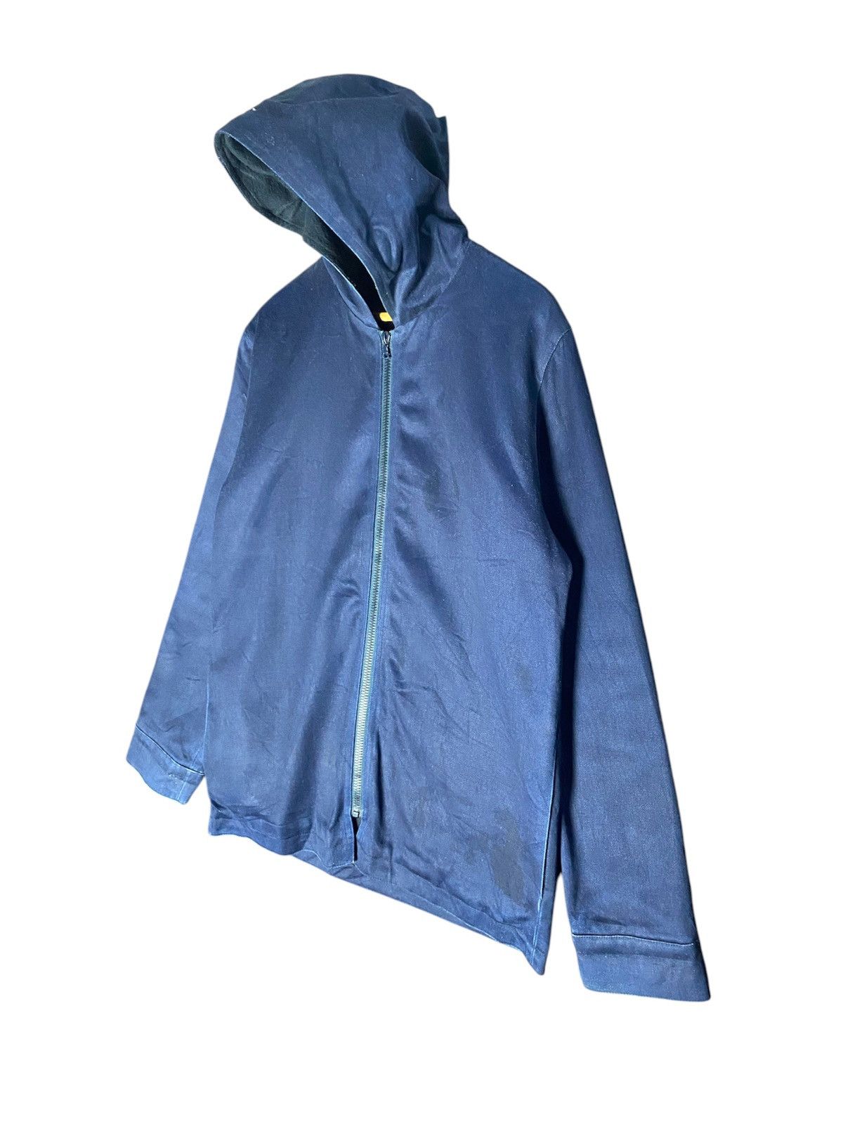 A.P.C. × Vintage Vintage A.P.C Denim Cotton Zipper hoodie Size US S / EU 44-46 / 1 - 3 Thumbnail