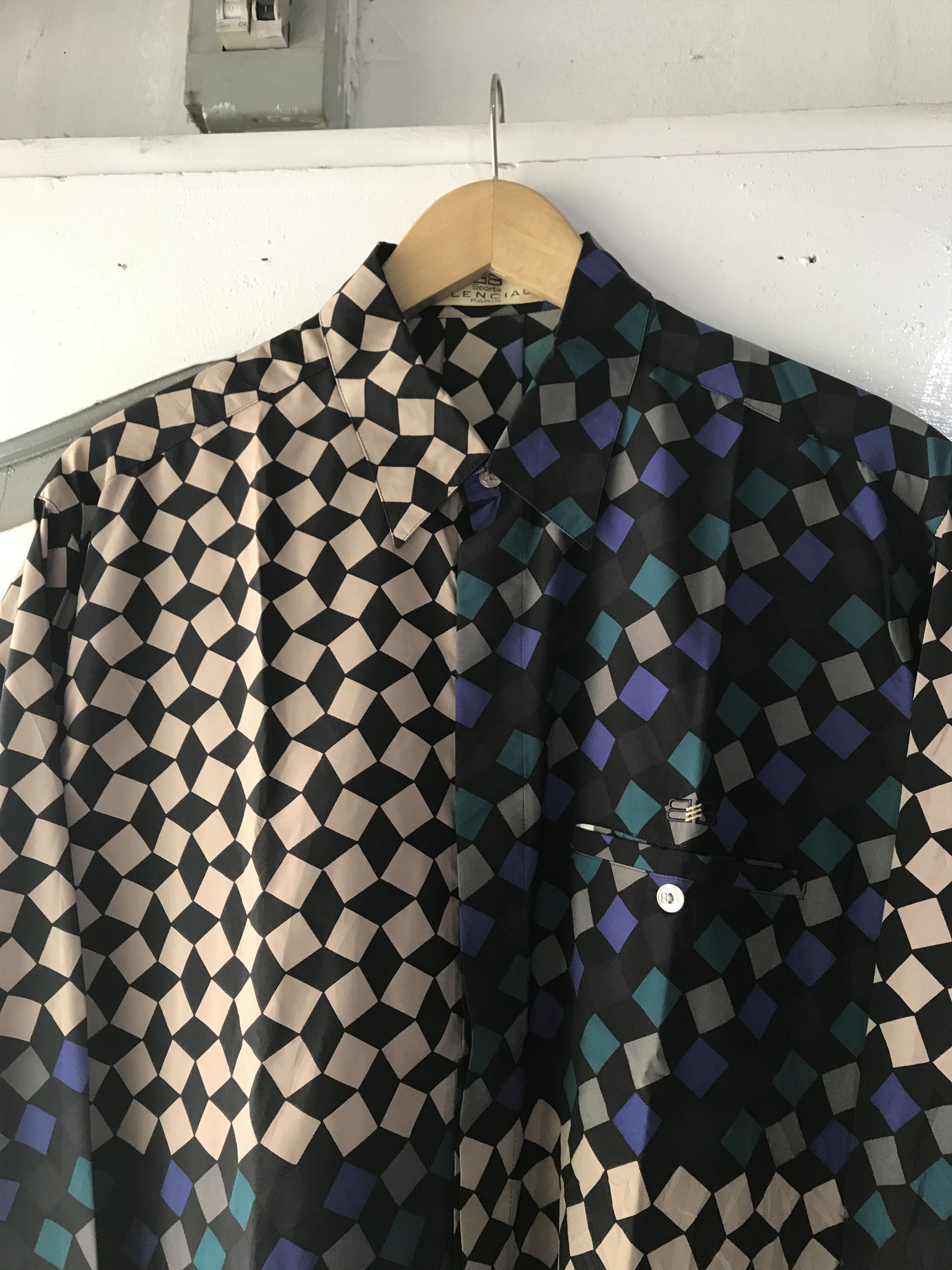 Balenciaga Vintage Balenciaga Shirts Size US L / EU 52-54 / 3 - 2 Thumbnail