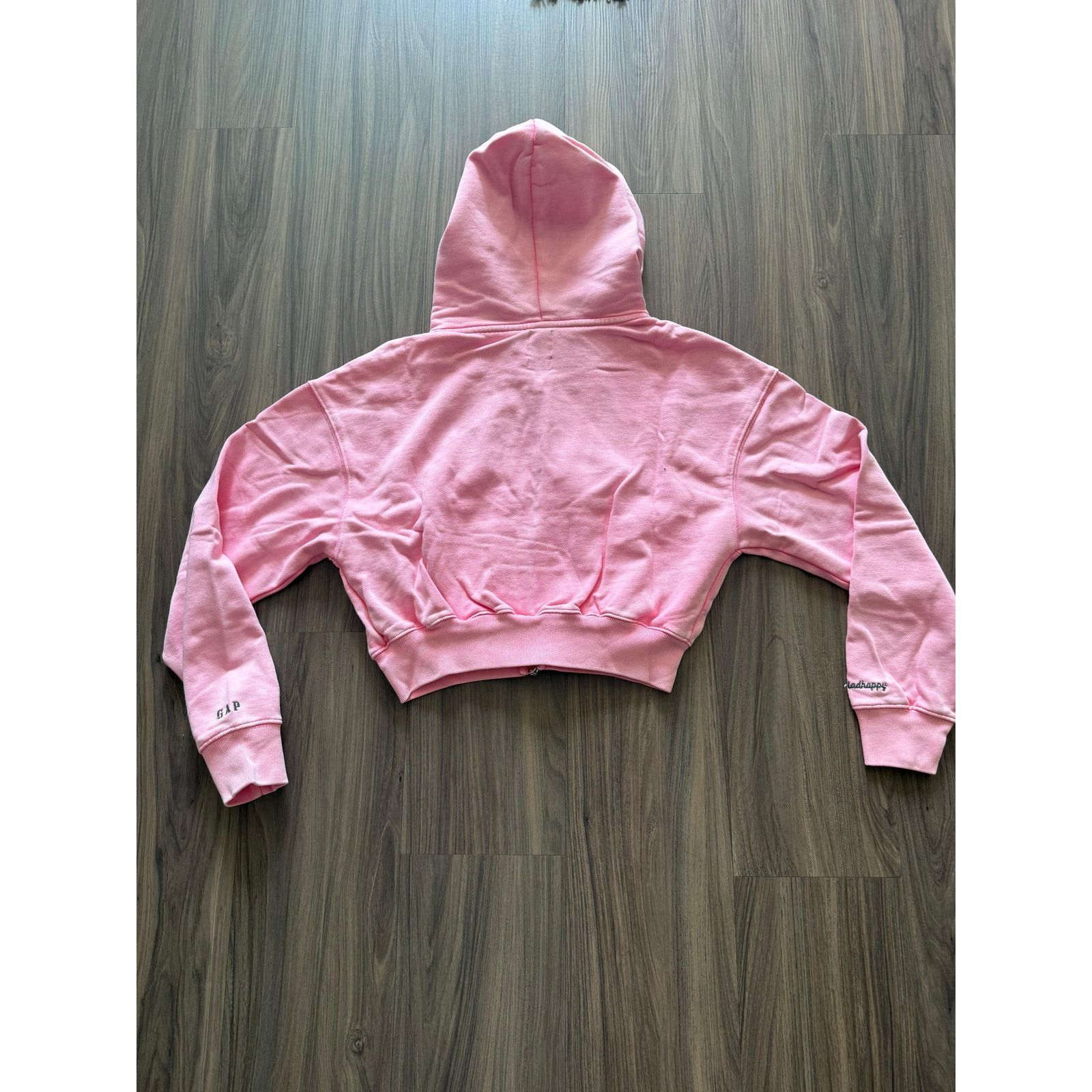 Gap Gap x Madhappy Cropped Zip Hoodie Hot Pink MAD NWT Size S / US 4 / IT 40 - 2 Thumbnail