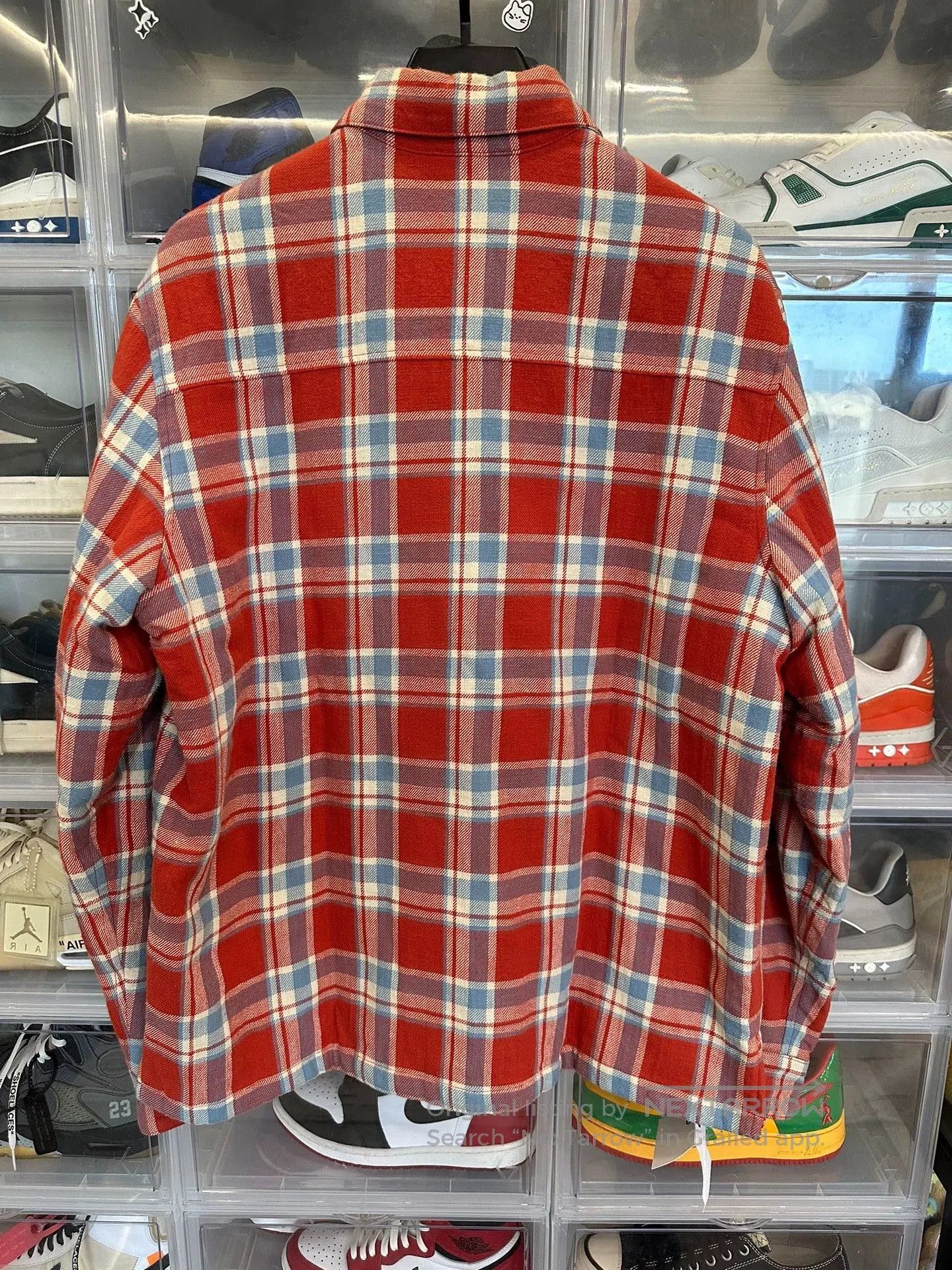 Chrome Hearts chrome hearts blue red plaid shirt jacket. Size US L / EU 52-54 / 3 - 3 Thumbnail