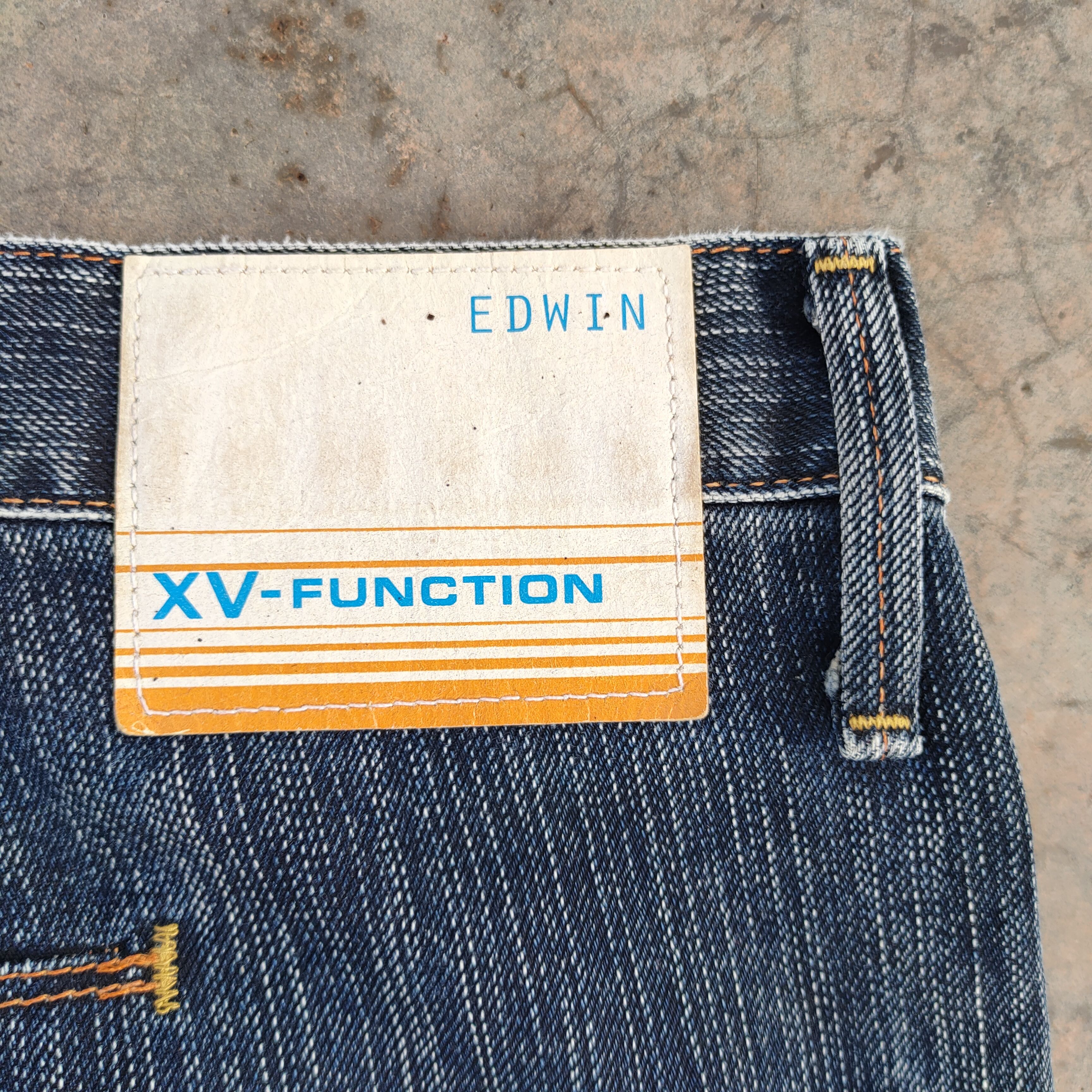 Edwin VINTAGE EDWIN XV FADED RIPPED JEANS DENIM PANTS Size US 35 - 12 Thumbnail