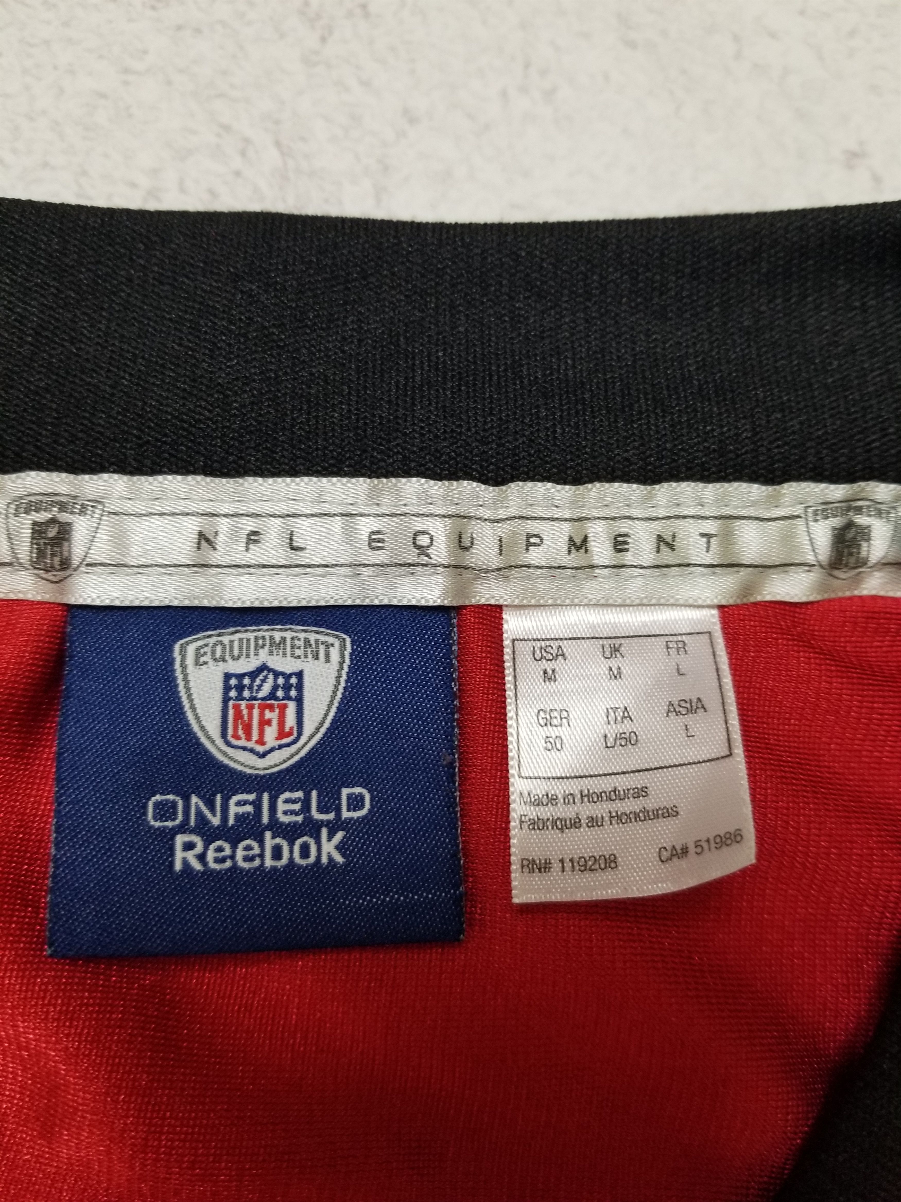 Reebok Atlanta Falcons #33 Turner Reebok Red Edition NFL Jersey Size US M / EU 48-50 / 2 - 13 Thumbnail