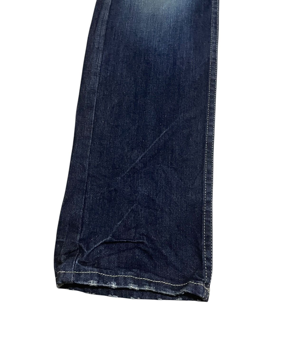 Japanese Brand Rare Vintage Japanese Brand Red Pepper Flared Jeans 1990s Size US 32 / EU 48 - 8 Thumbnail