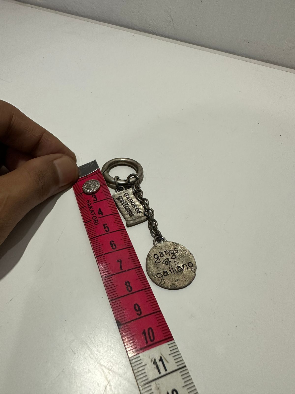 John Galliano 🔥Gangs Of Galliano Keychain / Keyring Size ONE SIZE - 4 Thumbnail
