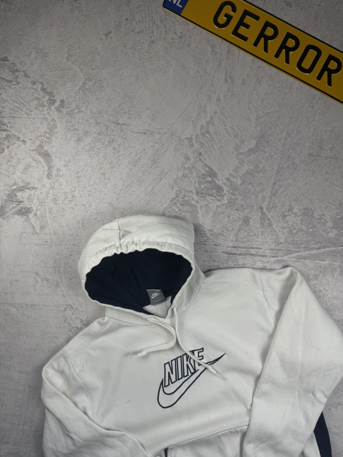 Nike × Vintage NIKE VINTAGE CENTER LOGO OVERSIZE BOXY HOODIE Size US M / EU 48-50 / 2 - 4 Thumbnail