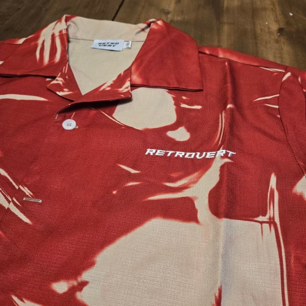 RETROVERT Retrovert Red Button Down Casual Shirt Size XL NWT Size US XL / EU 56 / 4 - 3 Thumbnail
