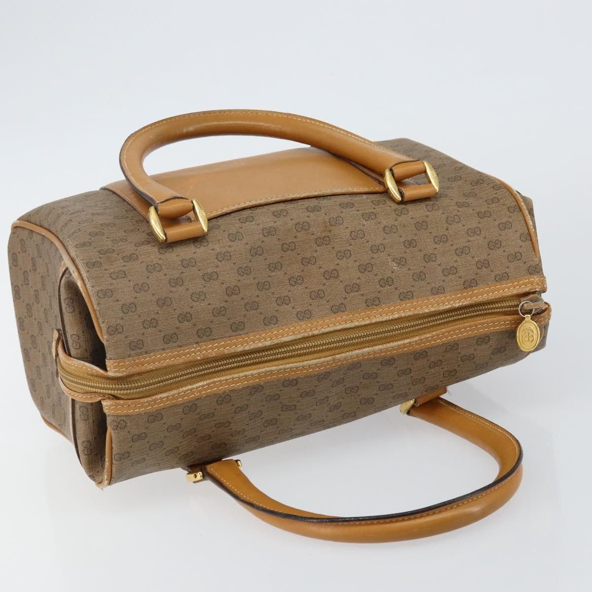 Gucci GUCCI Micro GG Supreme Hand Bag Pvc Beige Gold 000 39 000 39 Size ONE SIZE - 6 Thumbnail